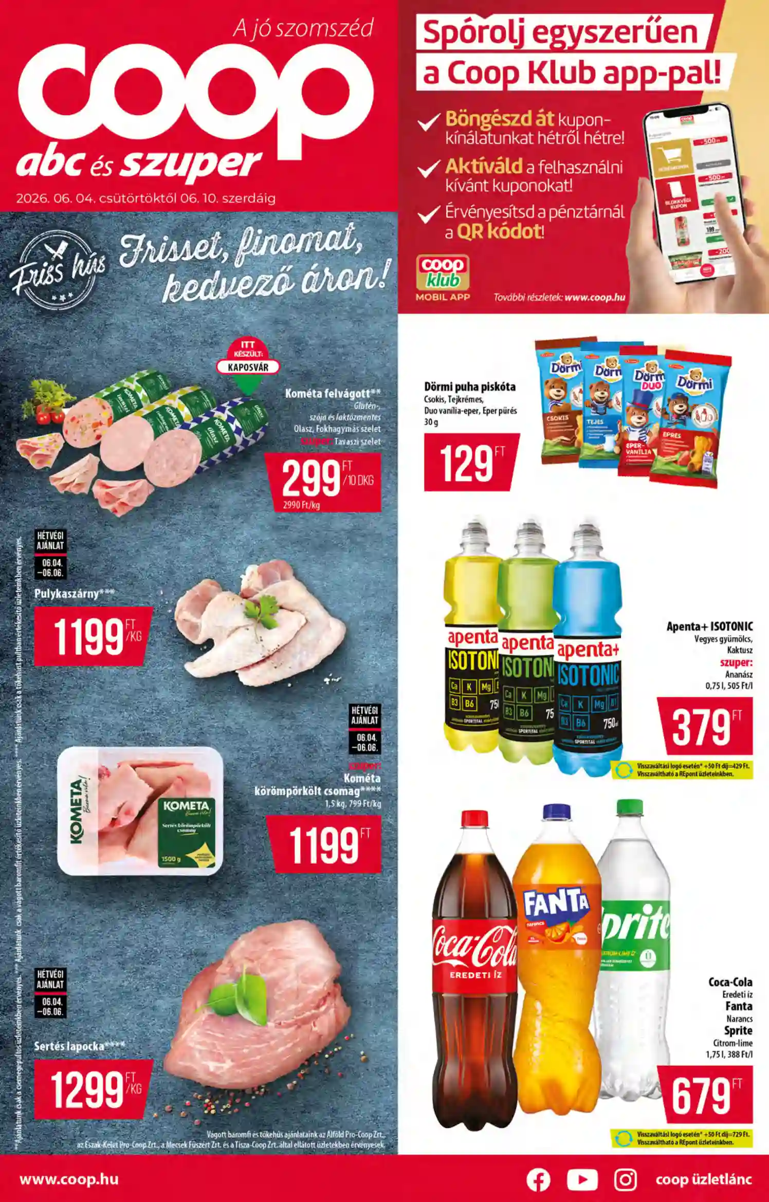 COOP Coop országos szórólap június 1. hét - Abc-Szuper 23.hét