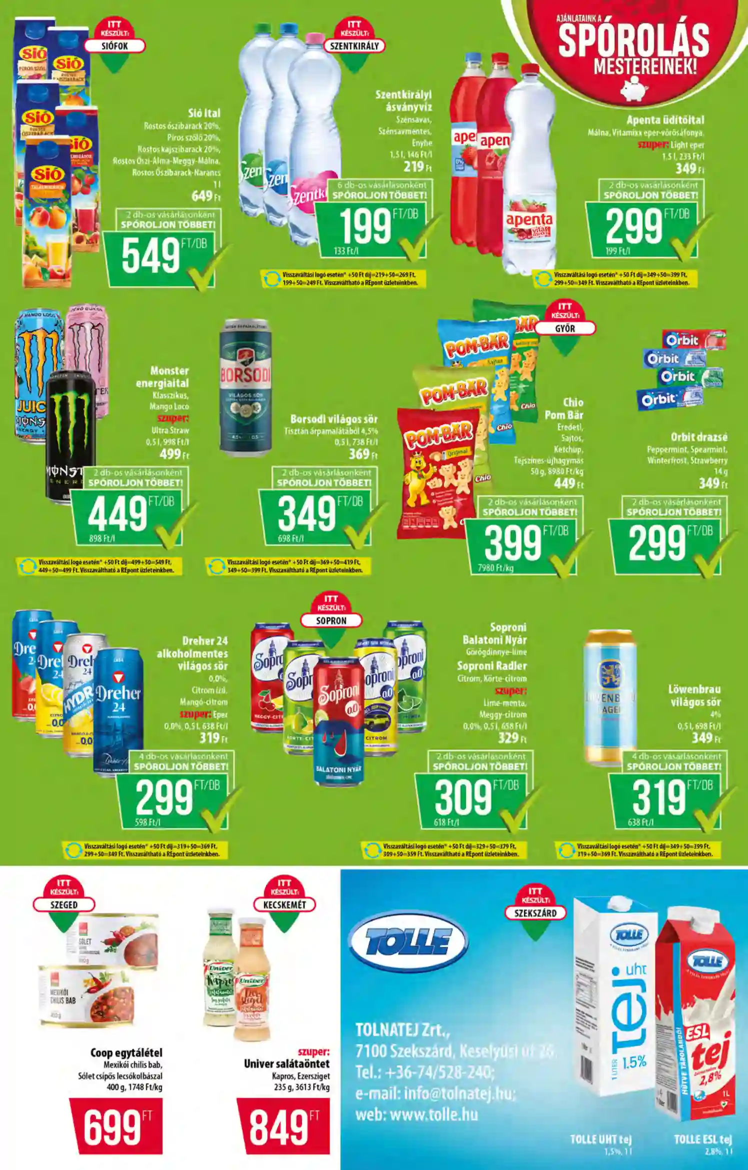 Coop országos szórólap június 1. hét - Abc-Szuper (9 oldal)