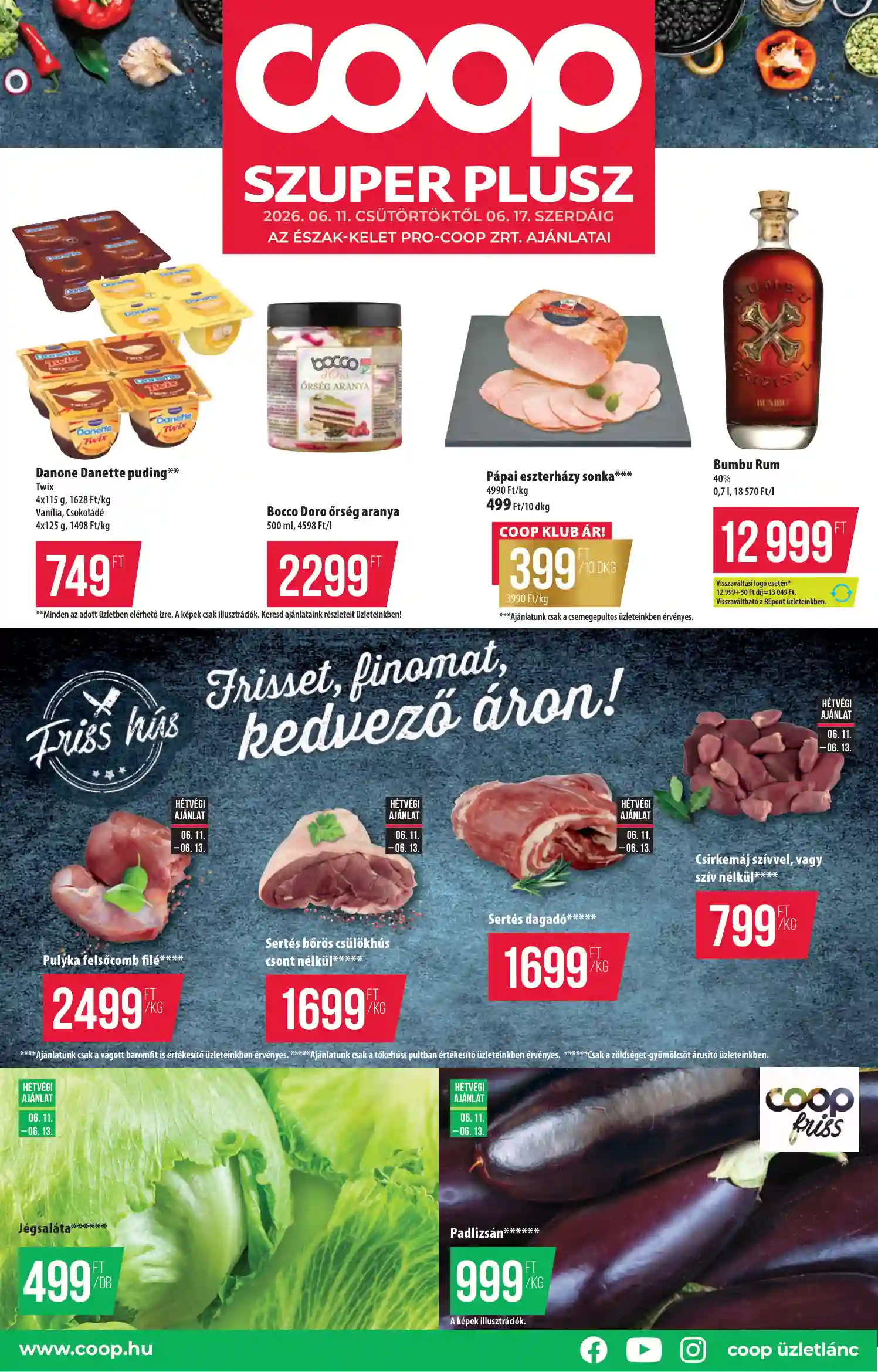 COOP Coop regionális szórólap június 2. hét - Észak-Kelet - Szuper Plusz 24.hét