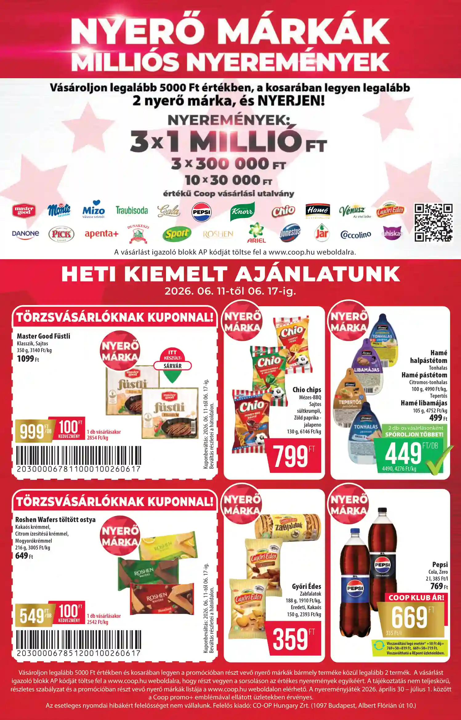 Coop regionális szórólap június 2. hét - Alföld - Szuper Plusz (10 oldal)