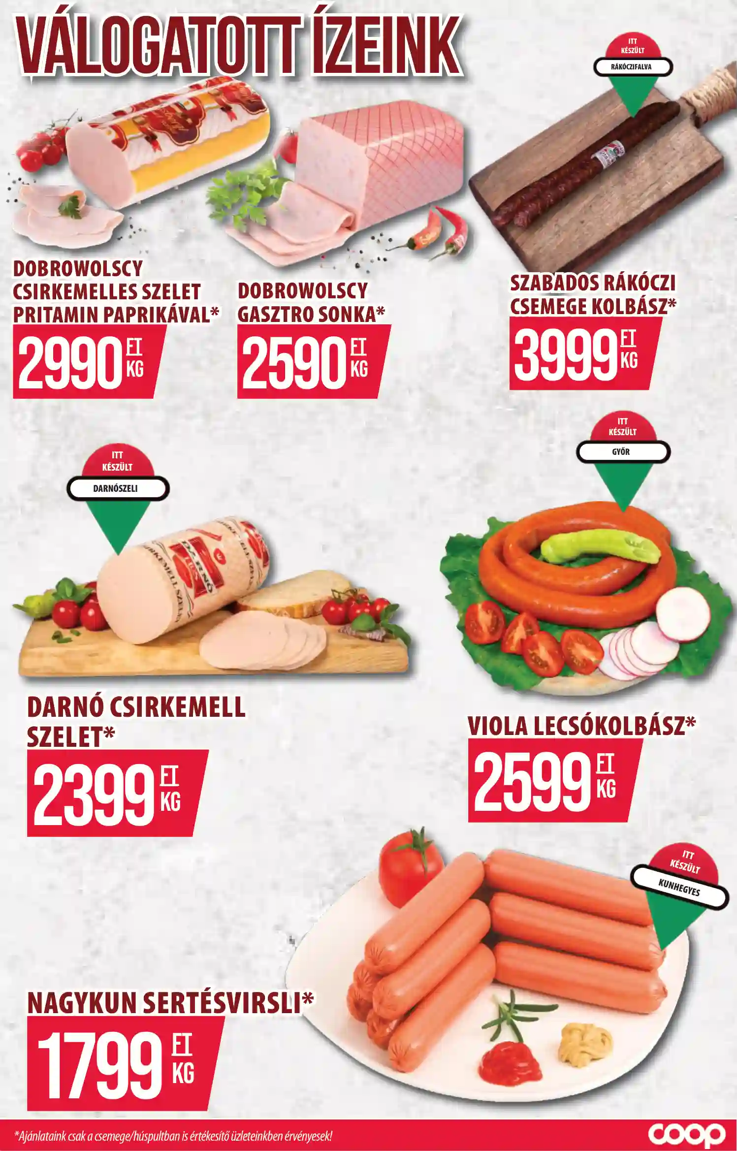 Coop regionális szórólap június 2. hét - Coop Szolnok (3 oldal)