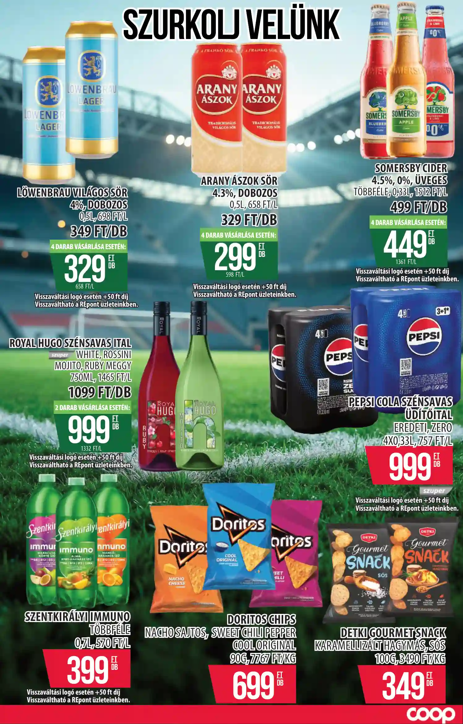 Coop regionális szórólap június 2. hét - Coop Szolnok (5 oldal)
