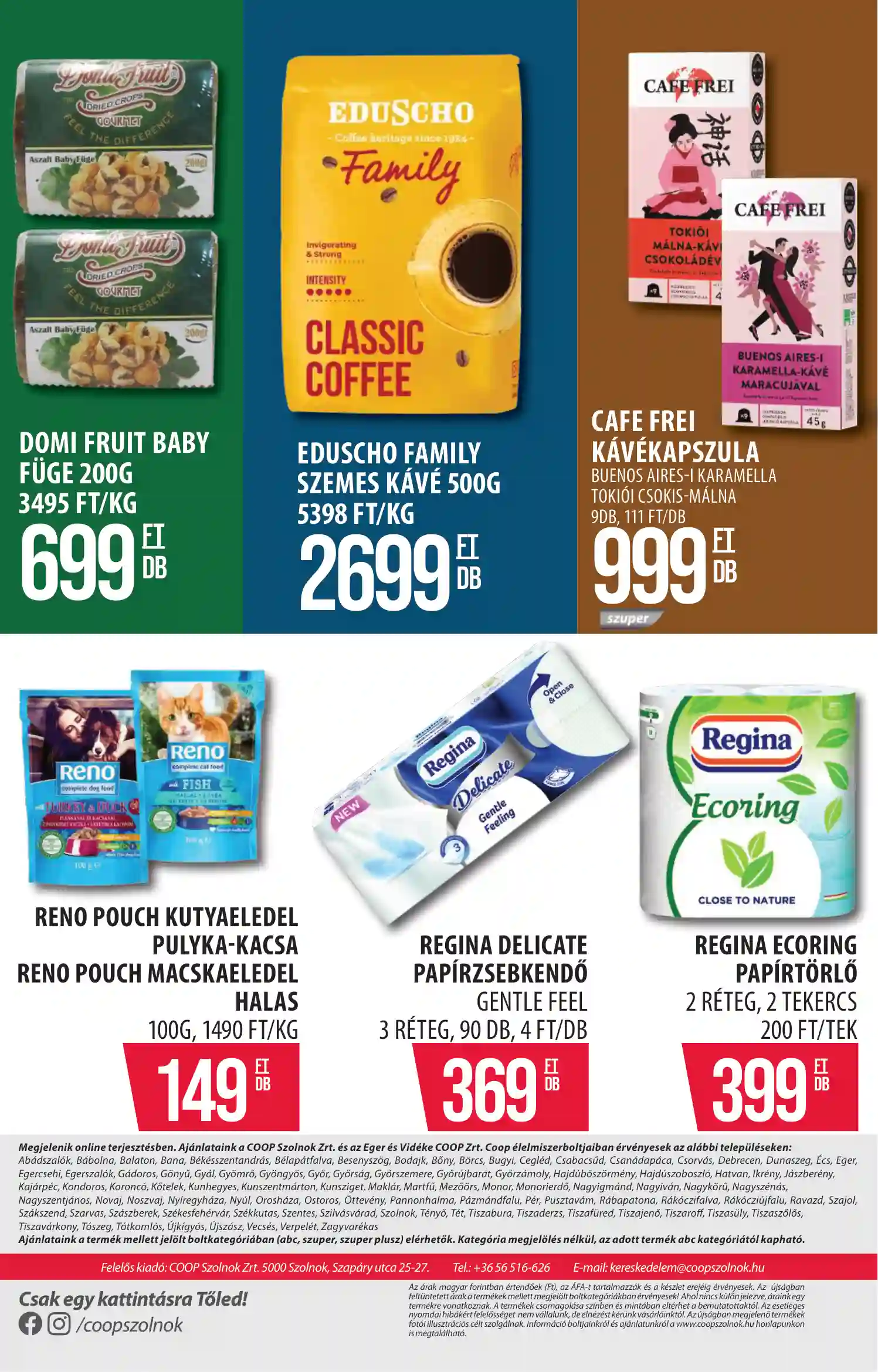 Coop regionális szórólap június 2. hét - Coop Szolnok (10 oldal)