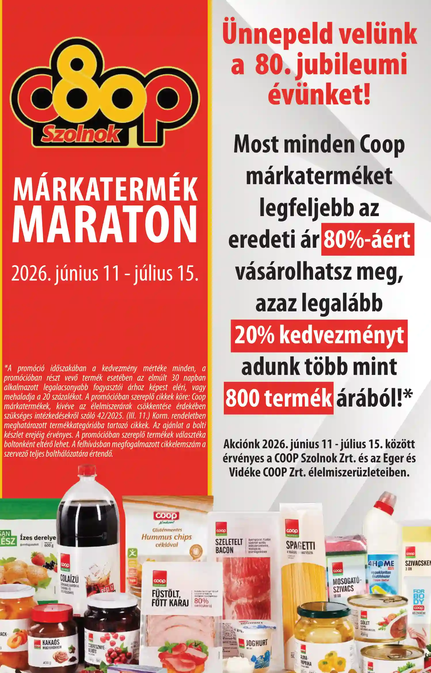 Coop regionális szórólap június 2. hét - Coop Szolnok (16 oldal)