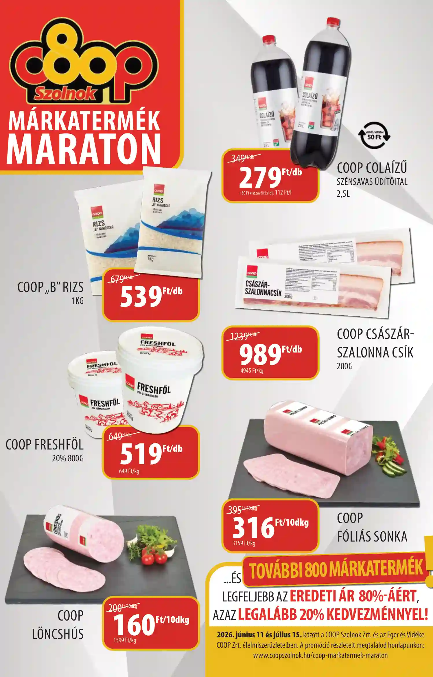 Coop regionális szórólap június 2. hét - Coop Szolnok (17 oldal)