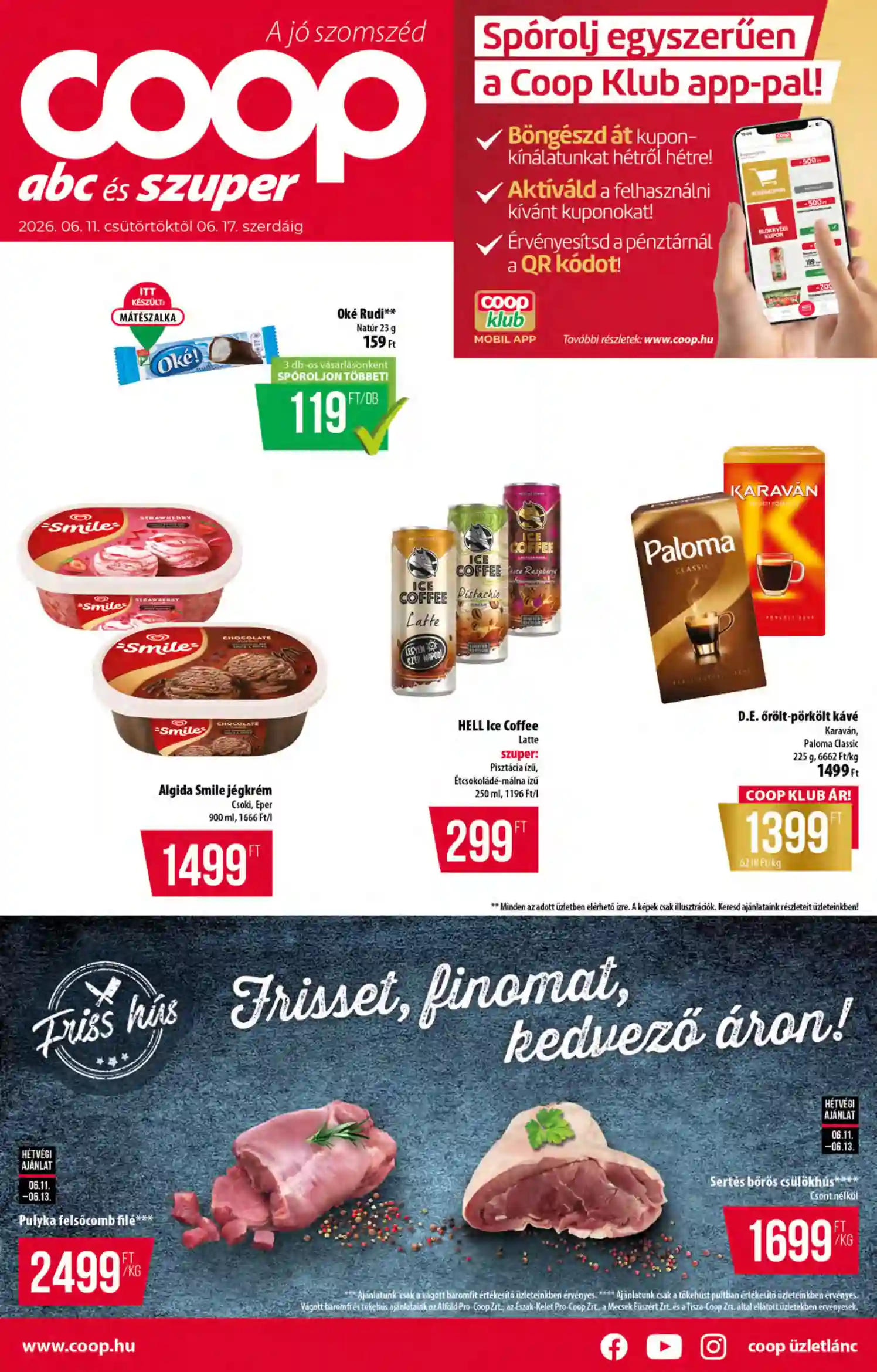 COOP Coop országos szórólap június 2. hét - Abc-Szuper 24.hét