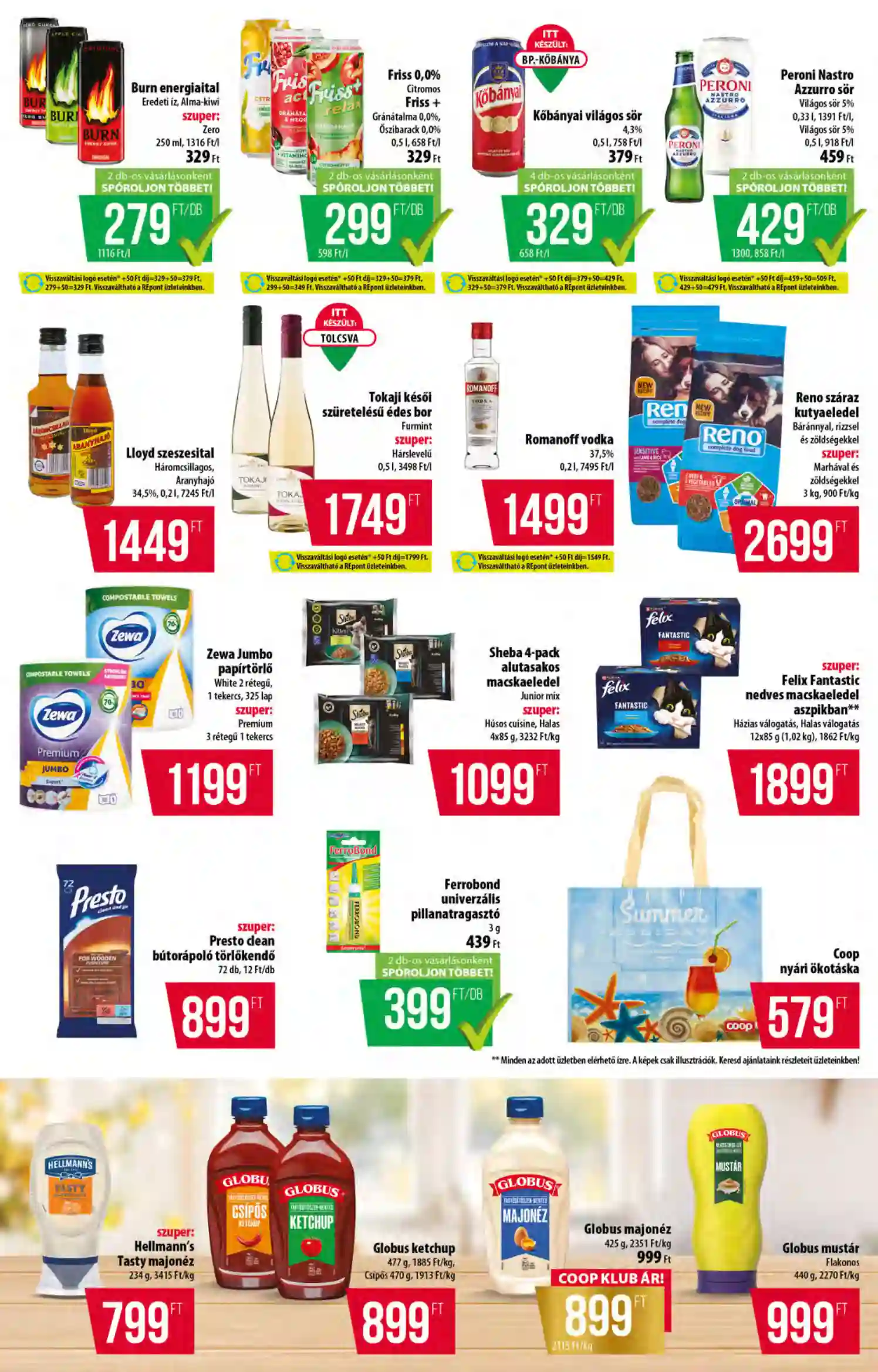 Coop országos szórólap június 2. hét - Abc-Szuper (3 oldal)