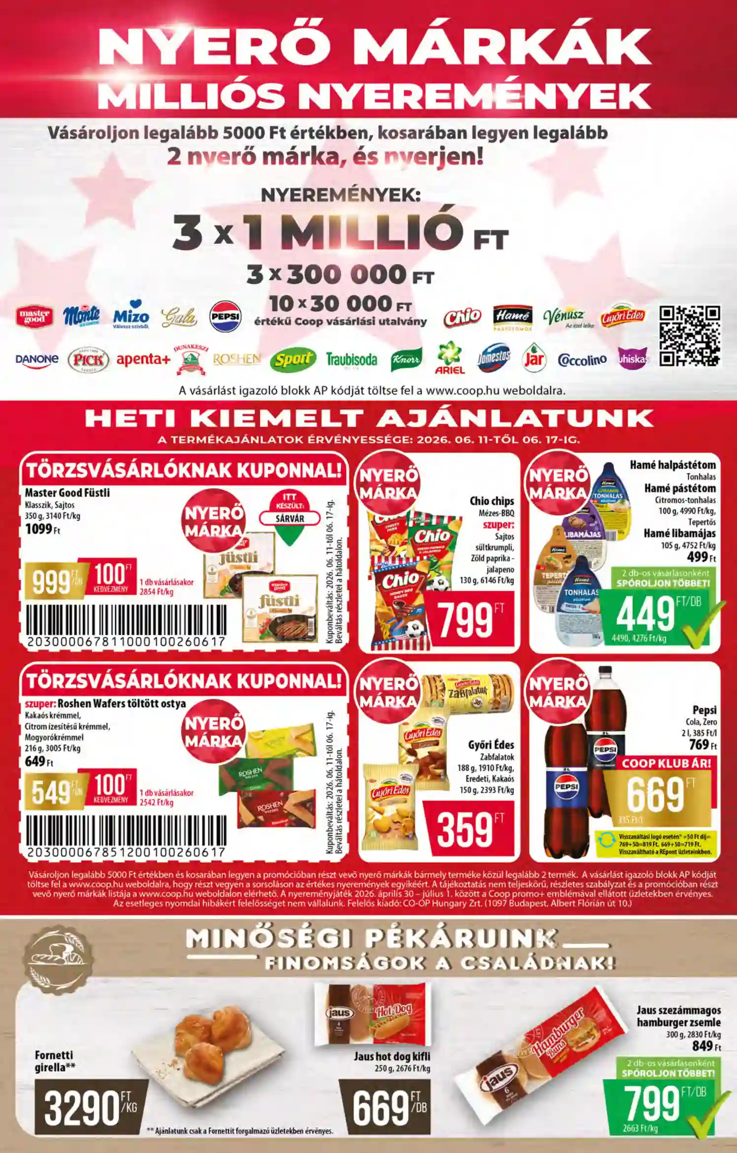 Coop regionális szórólap június 2. hét - Alföld - Abc-Szuper (6 oldal)
