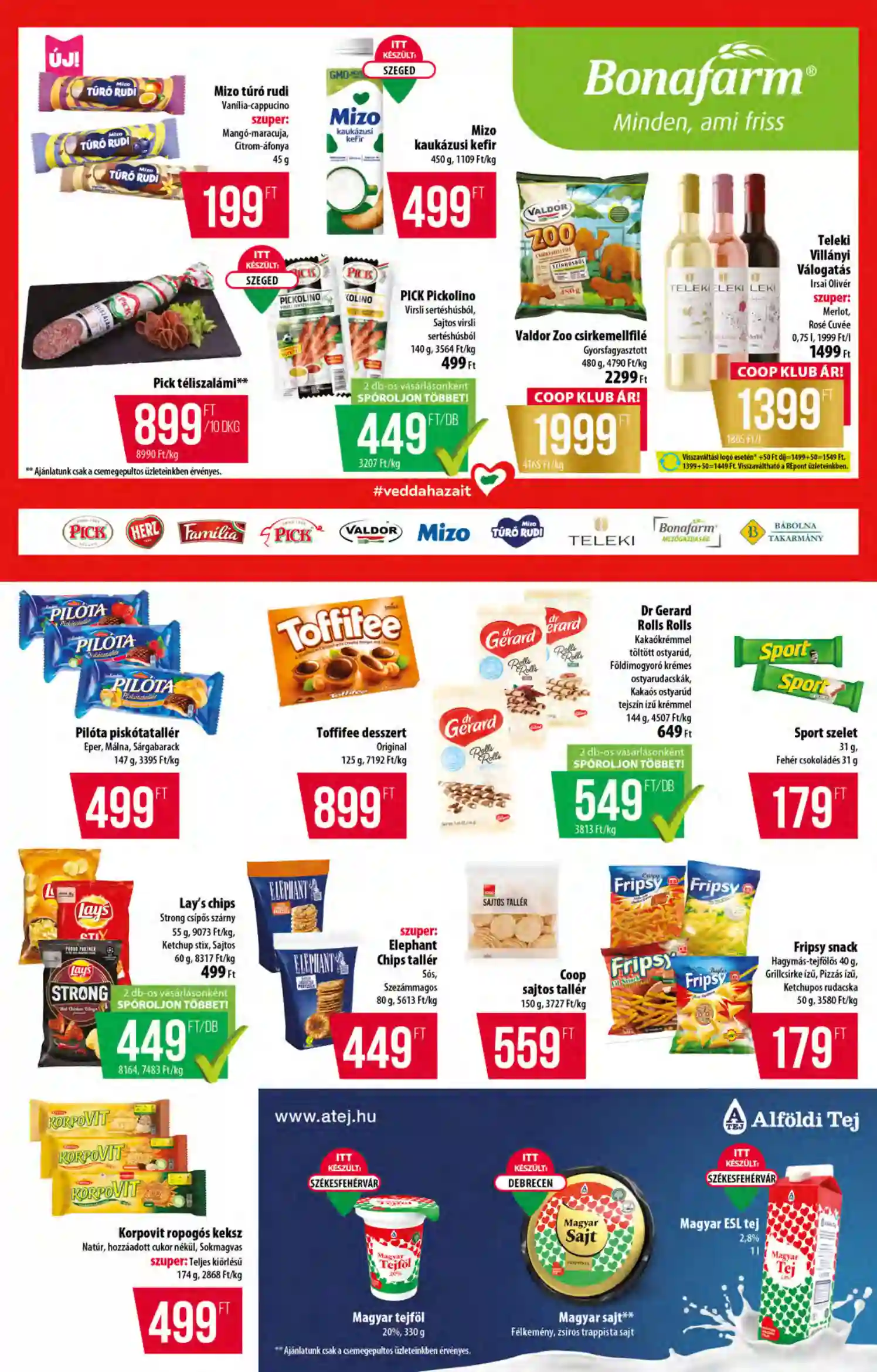 Coop regionális szórólap június 2. hét - Alföld - Abc-Szuper (10 oldal)