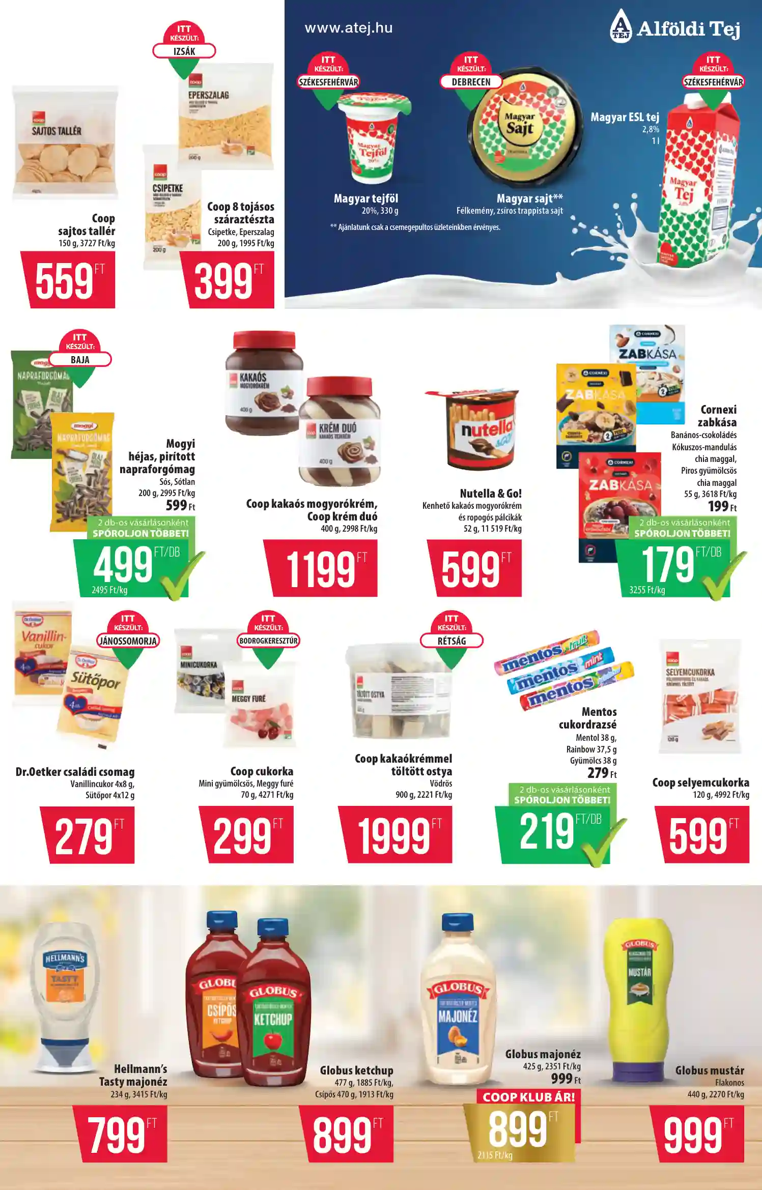 Coop regionális szórólap június 2. hét - Tisza - Szuper Plusz (4 oldal)