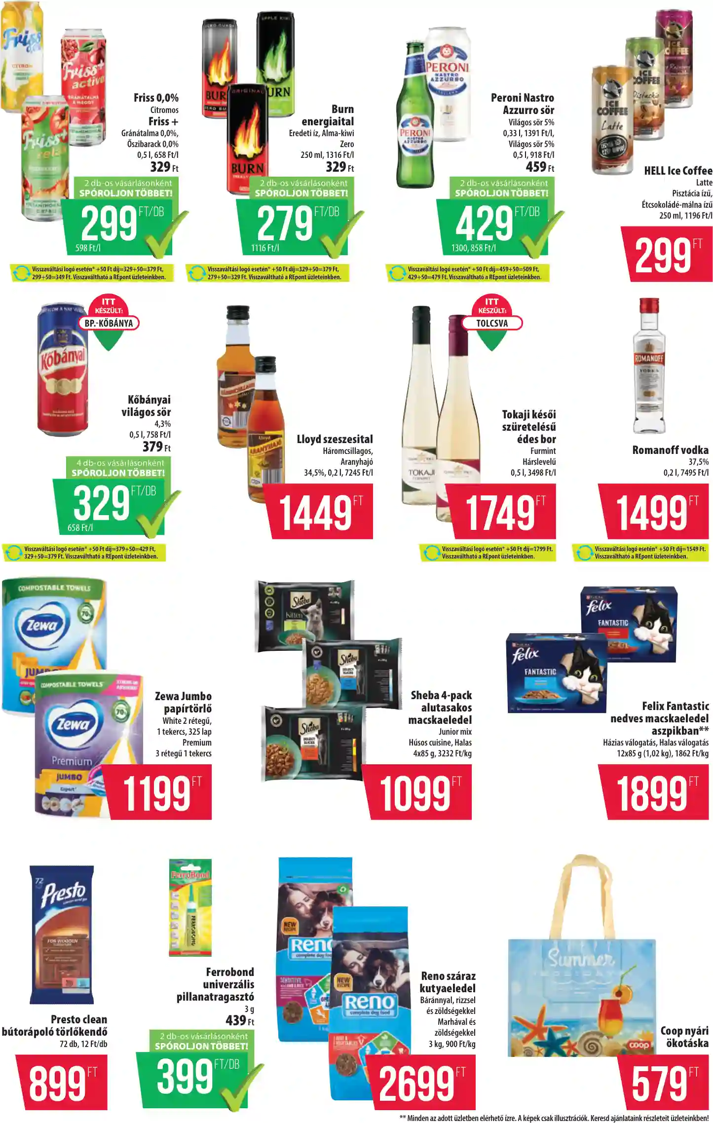 Coop regionális szórólap június 2. hét - Tisza - Szuper Plusz (5 oldal)