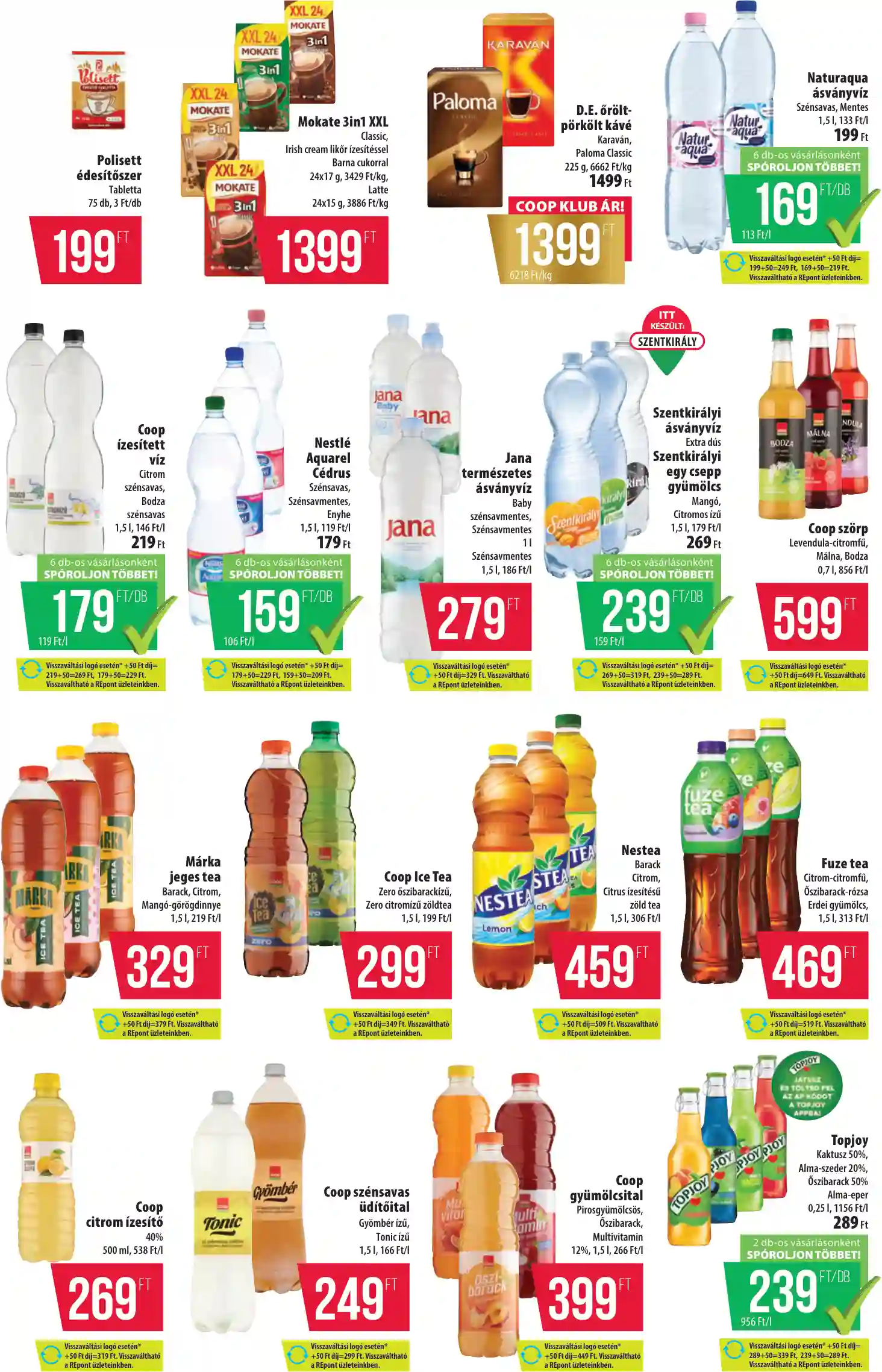 Coop regionális szórólap június 2. hét - Tisza - Szuper Plusz (6 oldal)
