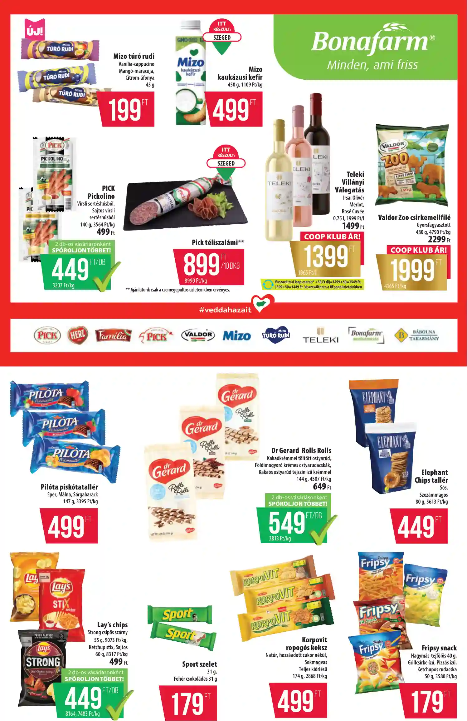 Coop regionális szórólap június 2. hét - Tisza - Szuper Plusz (12 oldal)