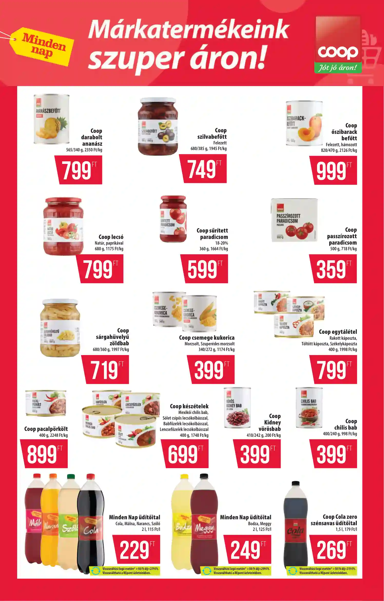 Coop regionális szórólap június 2. hét - Tisza - Szuper Plusz (13 oldal)