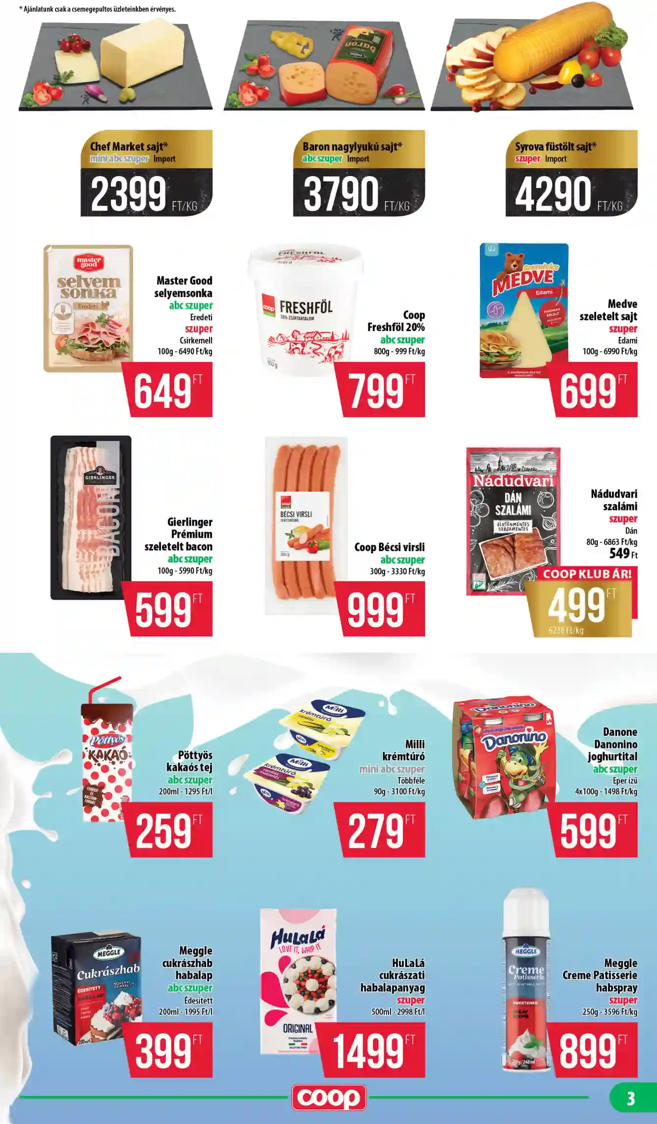 Coop regionális szórólap június 3. hét - Nyírzem/Szabolcs Coop (5 oldal)