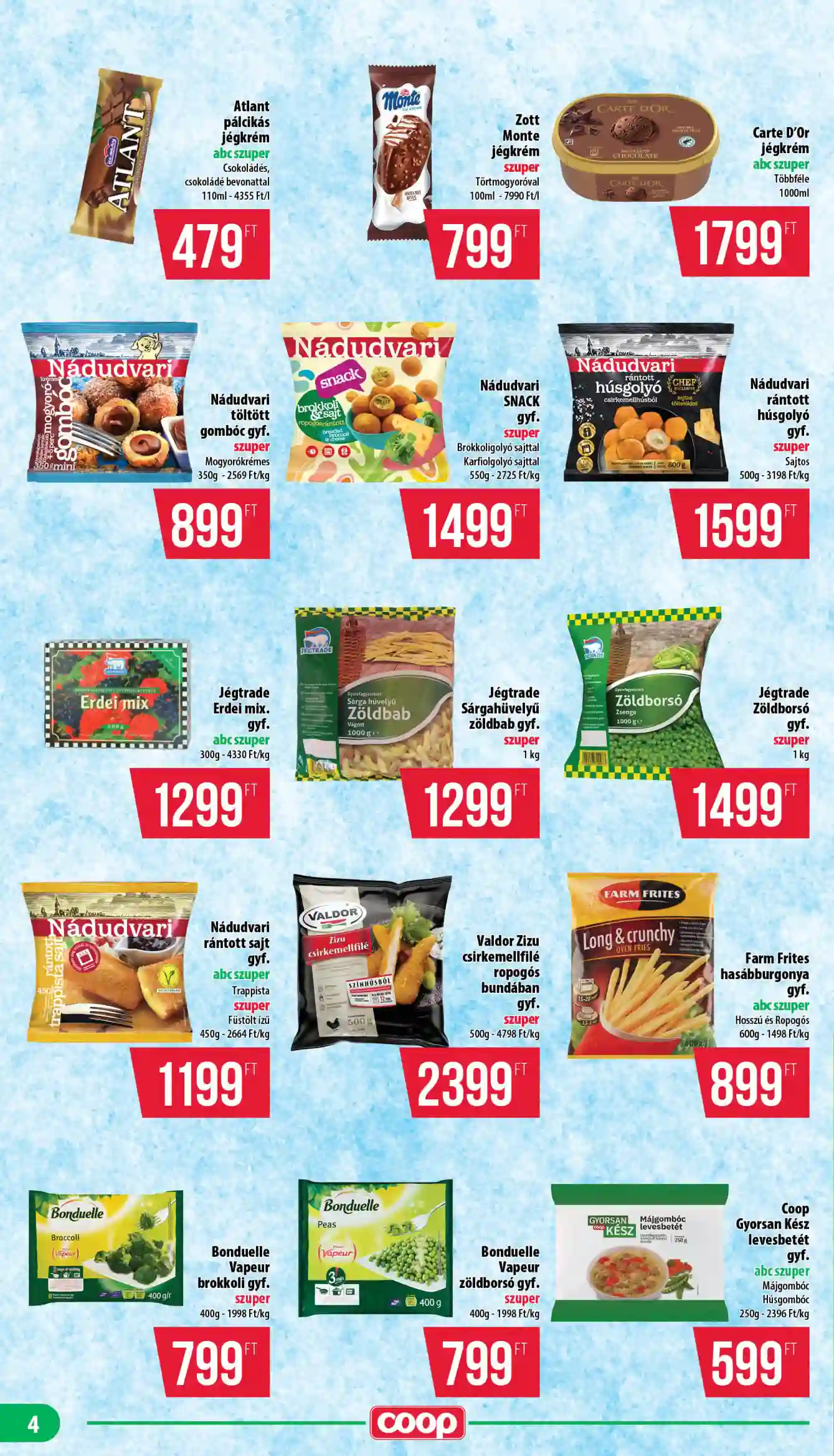 Coop regionális szórólap június 3. hét - Nyírzem/Szabolcs Coop (6 oldal)