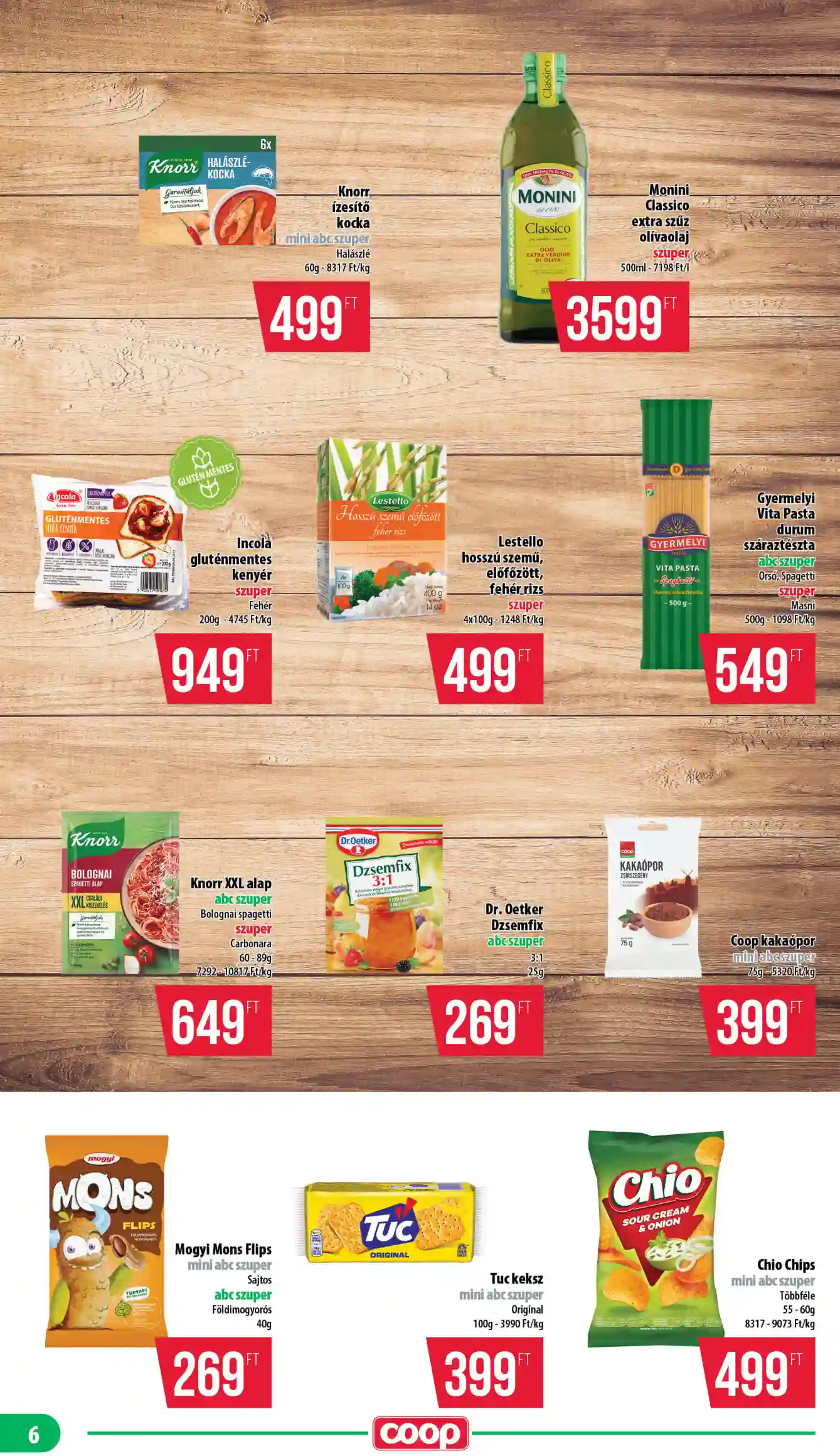 Coop regionális szórólap június 3. hét - Nyírzem/Szabolcs Coop (8 oldal)