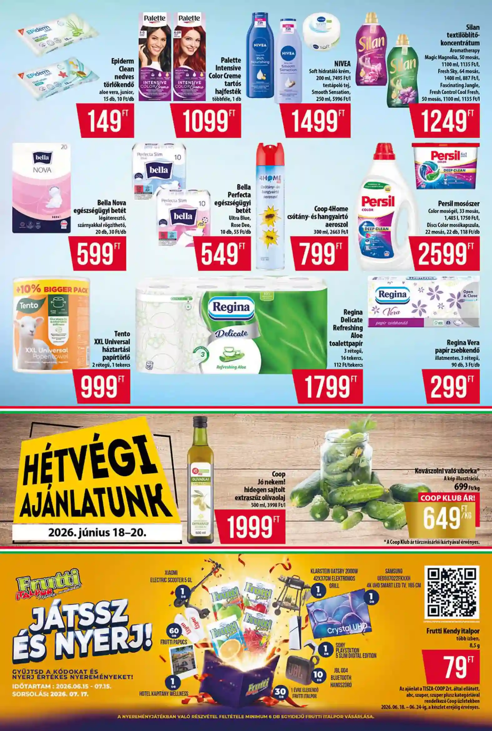 Coop regionális szórólap június 3. hét - Tisza - Szuper Plusz (5 oldal)