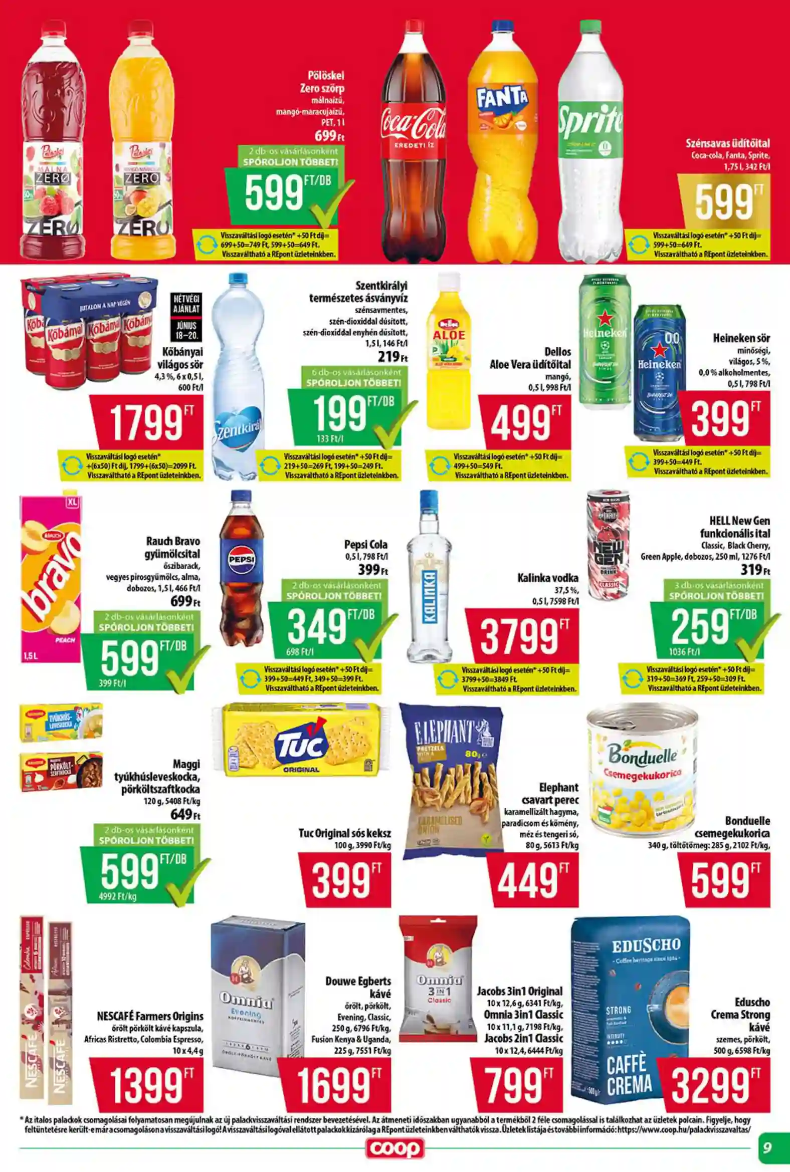 Coop regionális szórólap június 3. hét - Tisza - Szuper Plusz (15 oldal)