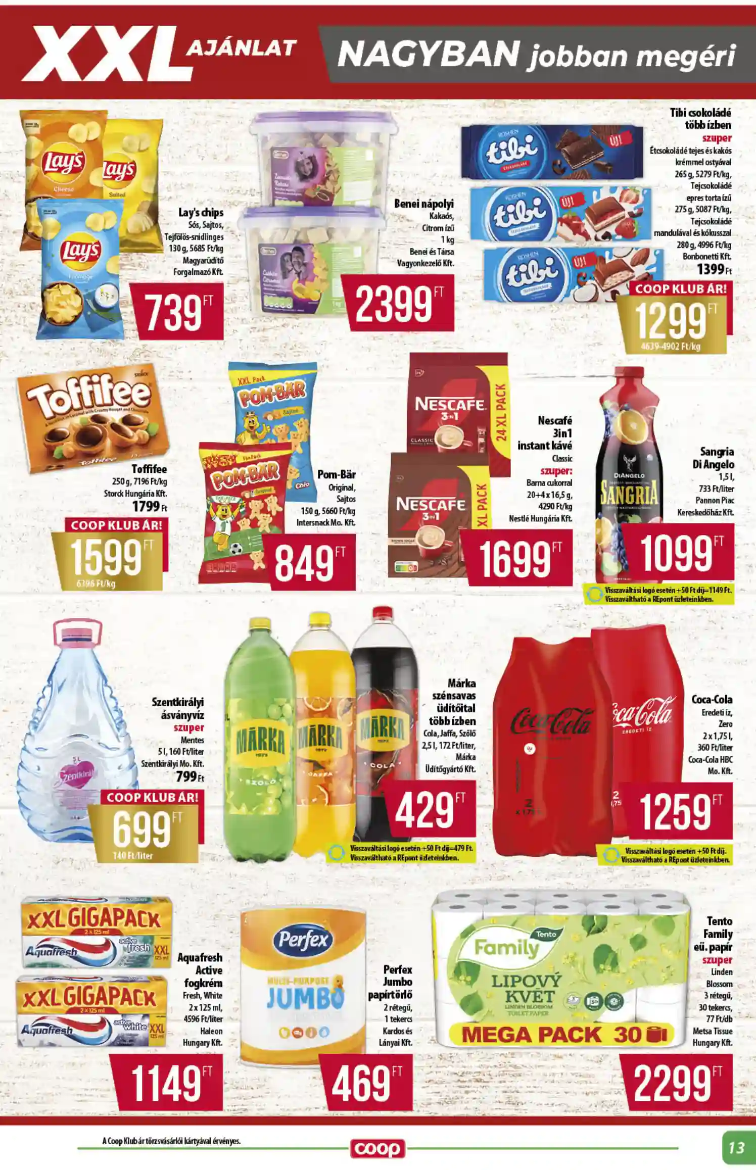 Coop regionális szórólap június 3. hét - Alföld (5 oldal)