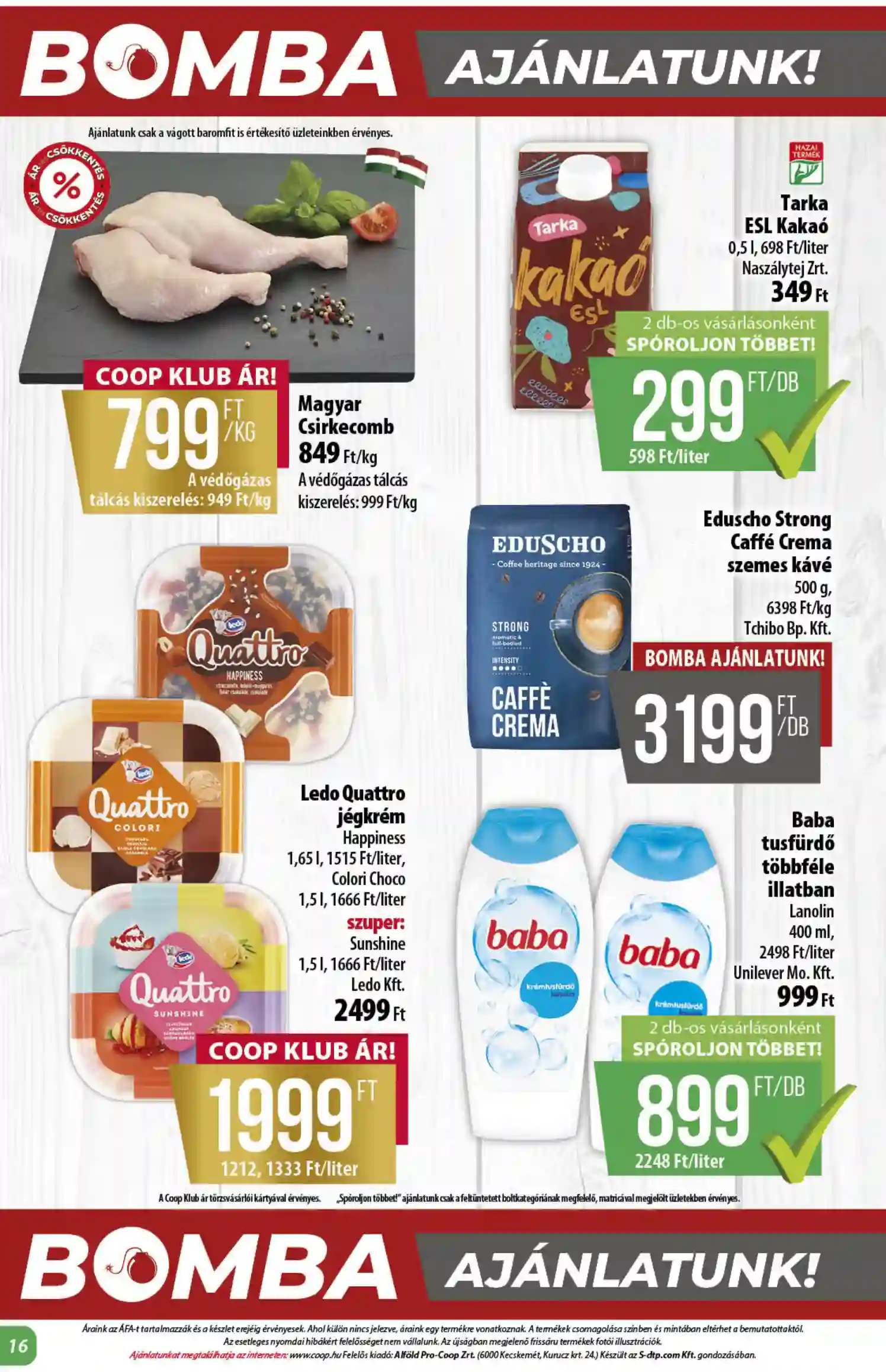 Coop regionális szórólap június 3. hét - Alföld (8 oldal)