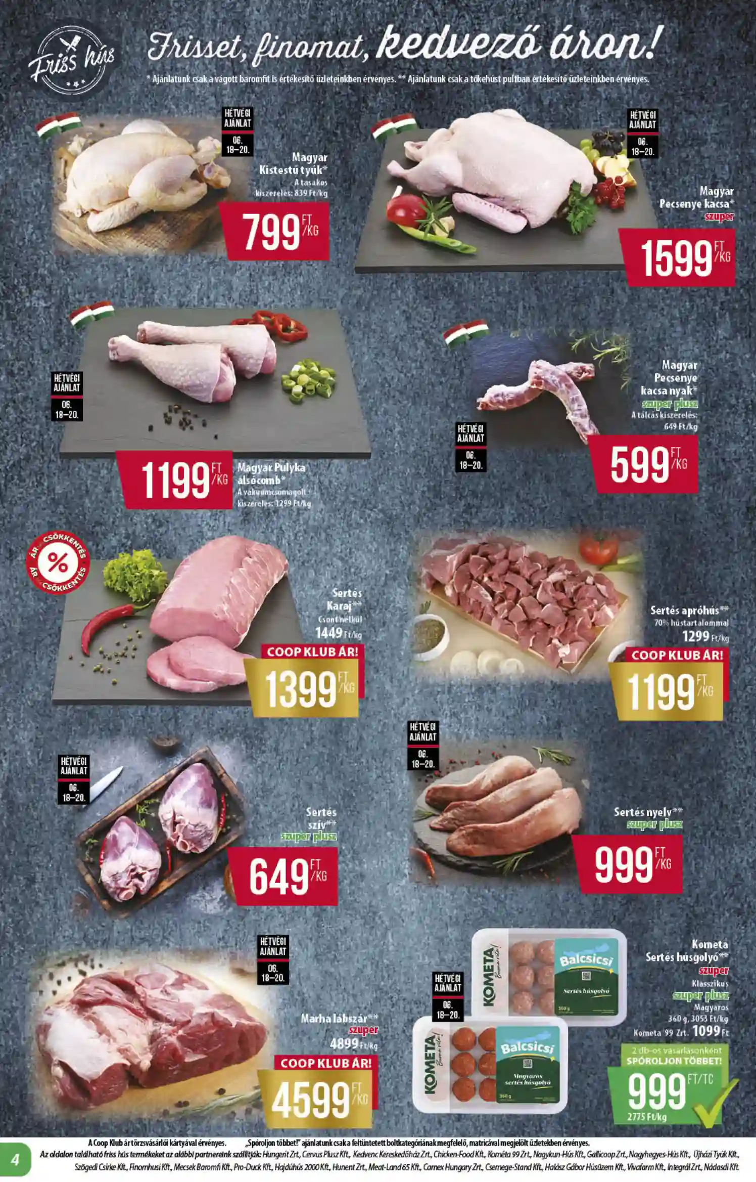 Coop regionális szórólap június 3. hét - Alföld (10 oldal)