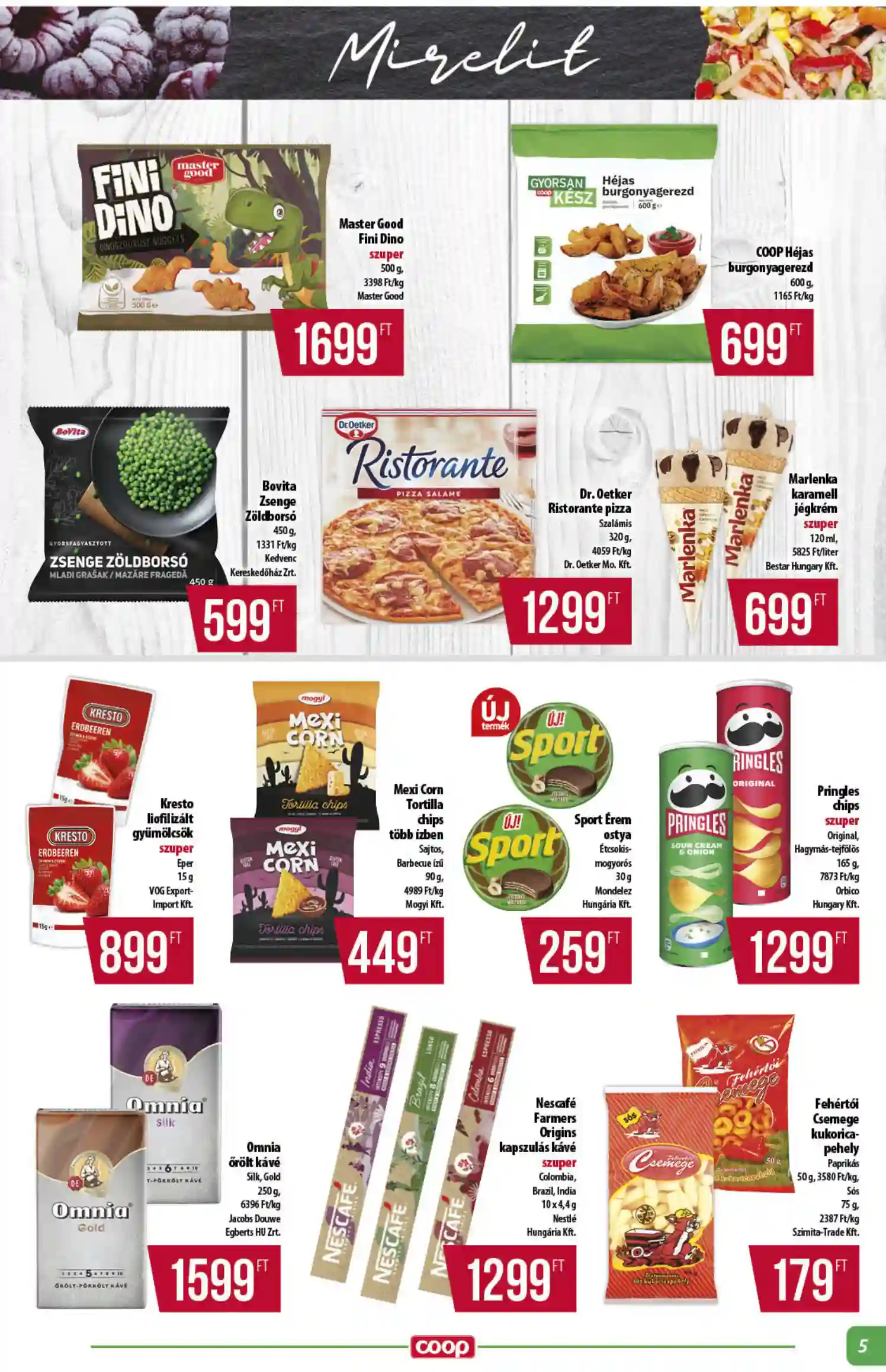 Coop regionális szórólap június 3. hét - Alföld (11 oldal)