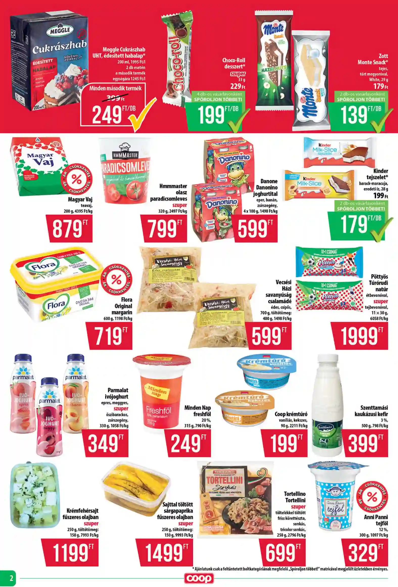 Coop regionális szórólap június 3. hét - Tisza - Abc-Szuper (2 oldal)