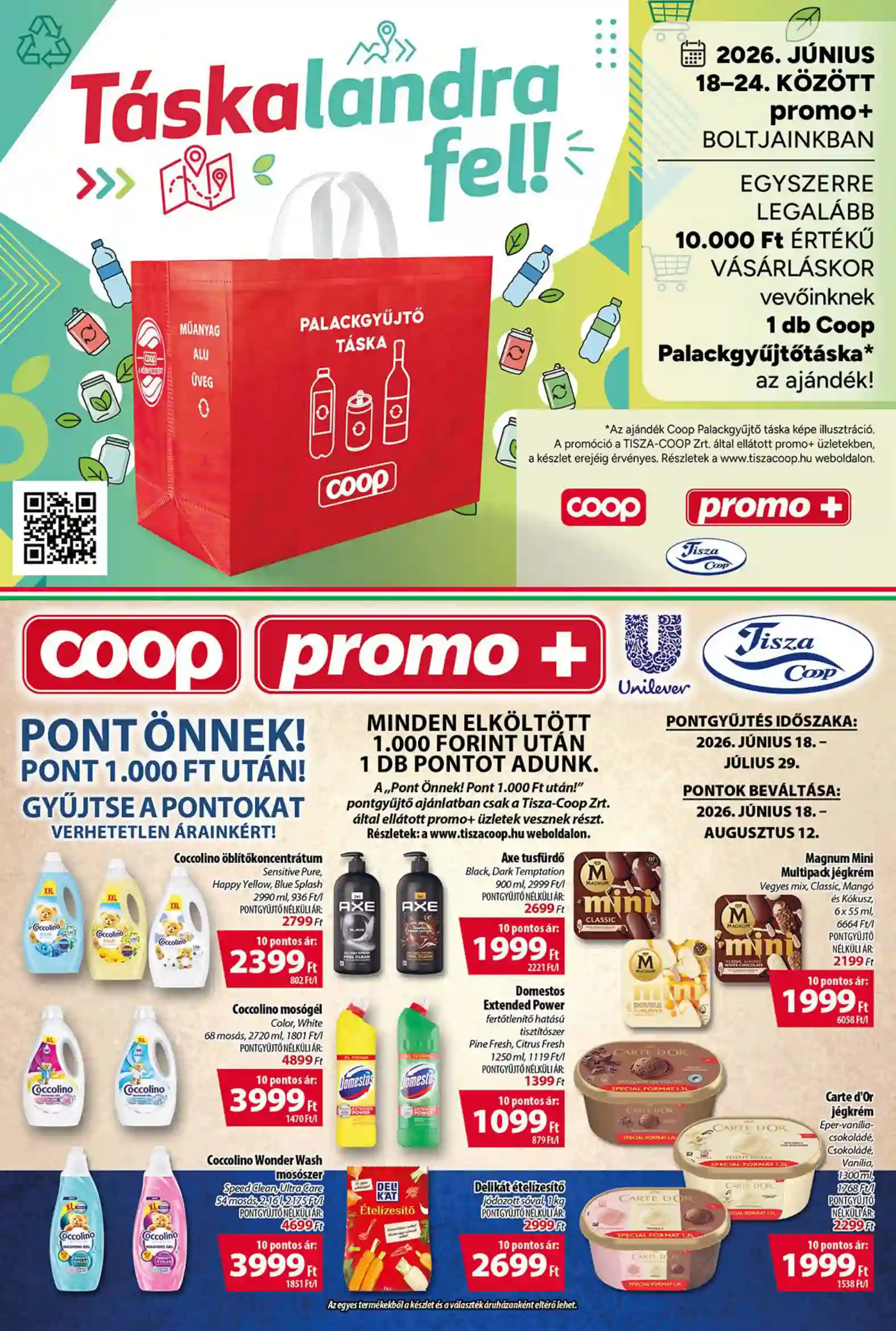 Coop regionális szórólap június 3. hét - Tisza - Abc-Szuper (3 oldal)