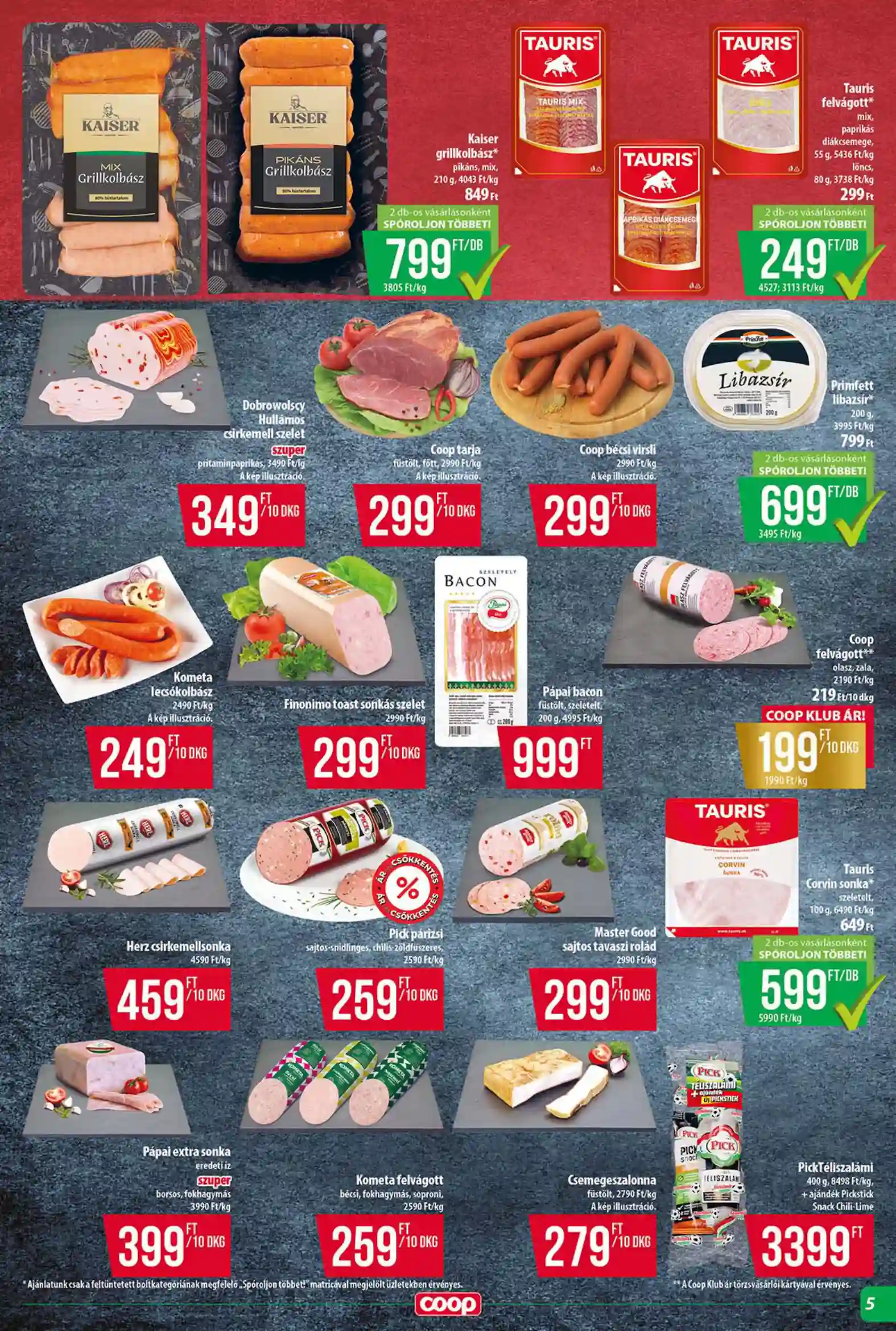 Coop regionális szórólap június 3. hét - Tisza - Abc-Szuper (7 oldal)