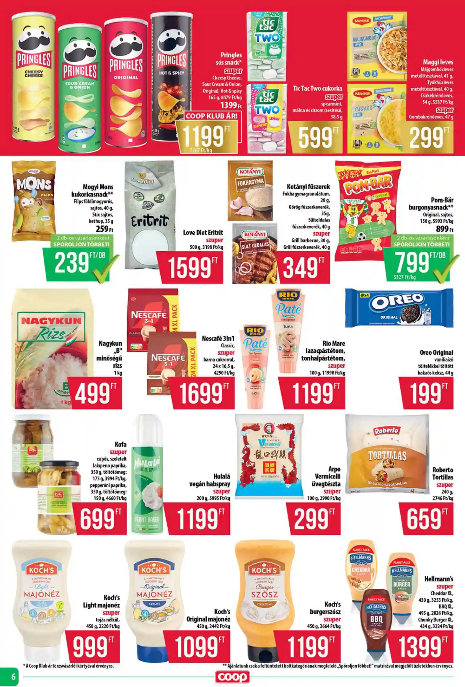 Coop regionális szórólap június 3. hét - Tisza - Abc-Szuper (8 oldal)