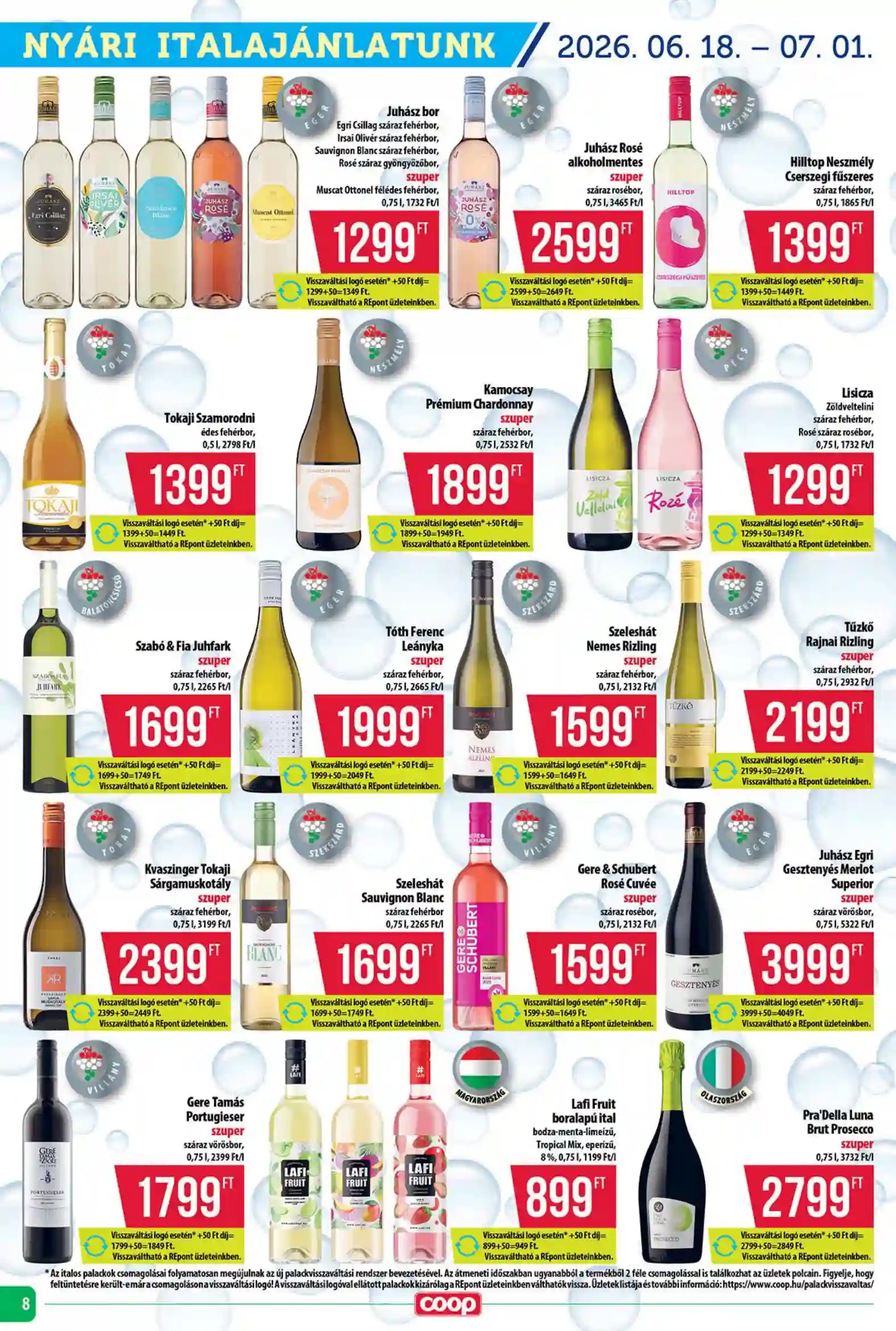 Coop regionális szórólap június 3. hét - Tisza - Abc-Szuper (10 oldal)