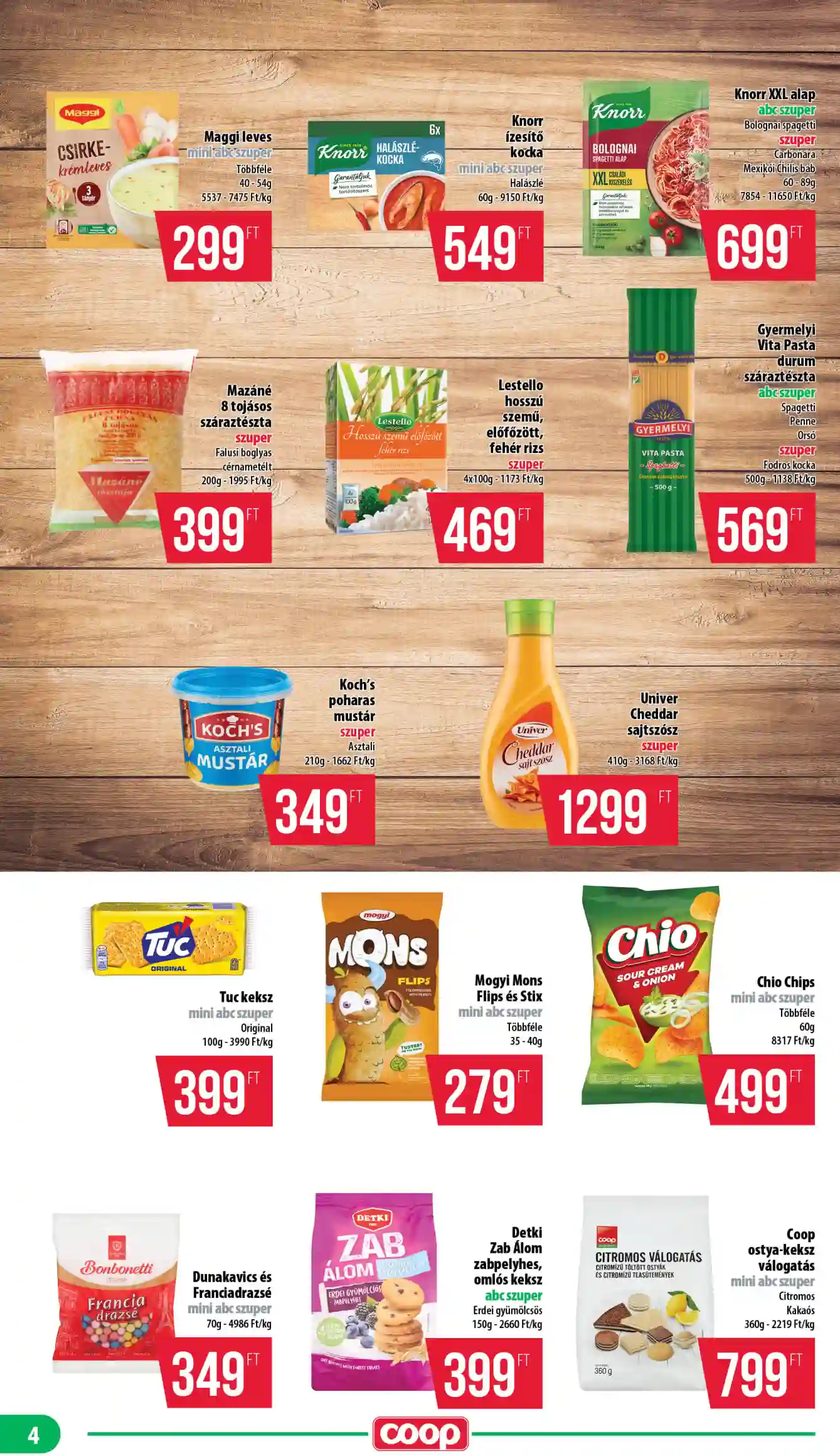 Coop regionális szórólap június 3. hét - Mecsek (4 oldal)
