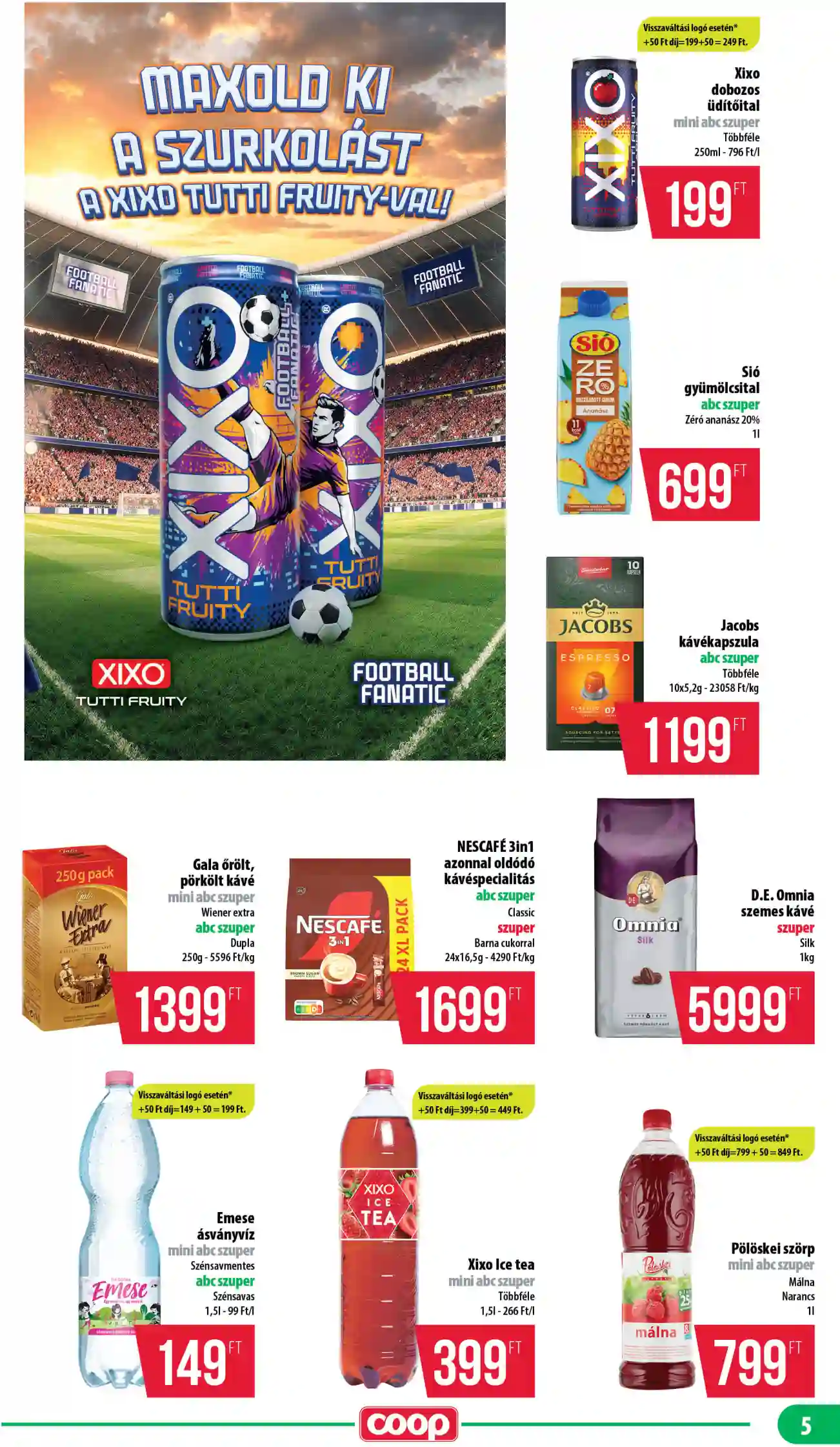 Coop regionális szórólap június 3. hét - Mecsek (5 oldal)