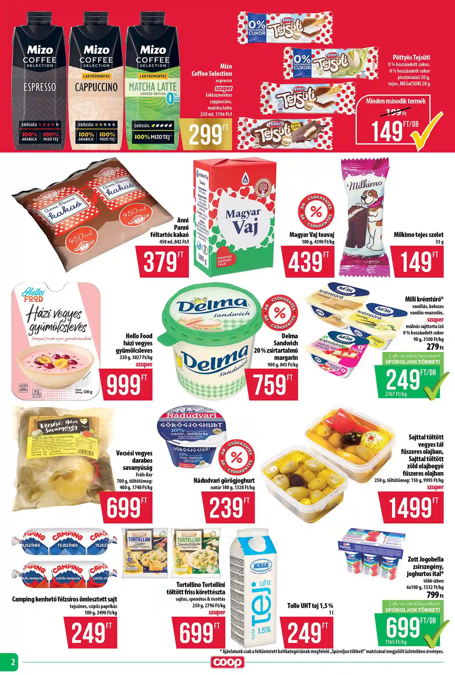 Coop regionális szórólap június 4. hét - Tisza - Abc-Szuper (2 oldal)