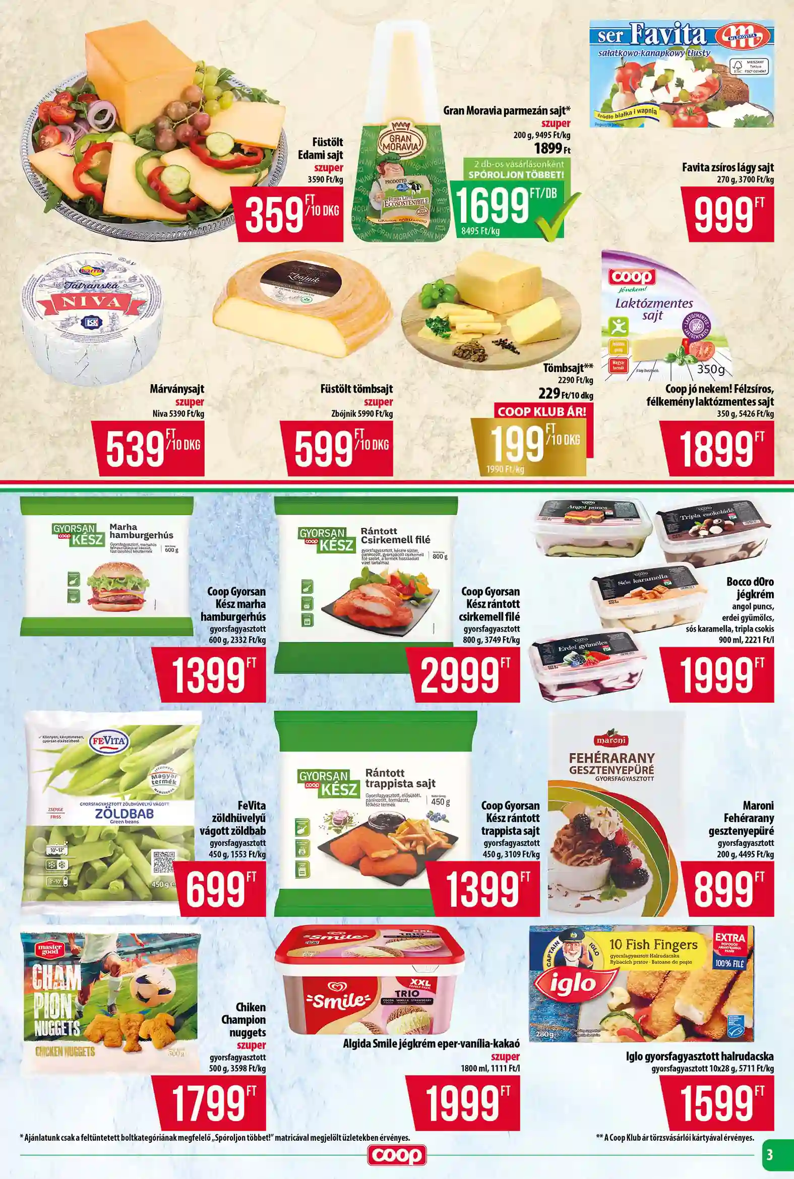 Coop regionális szórólap június 4. hét - Tisza - Abc-Szuper (3 oldal)