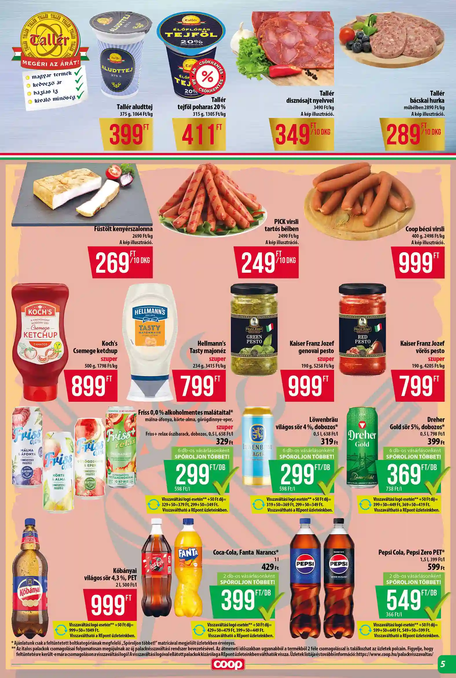 Coop regionális szórólap június 4. hét - Tisza - Abc-Szuper (5 oldal)