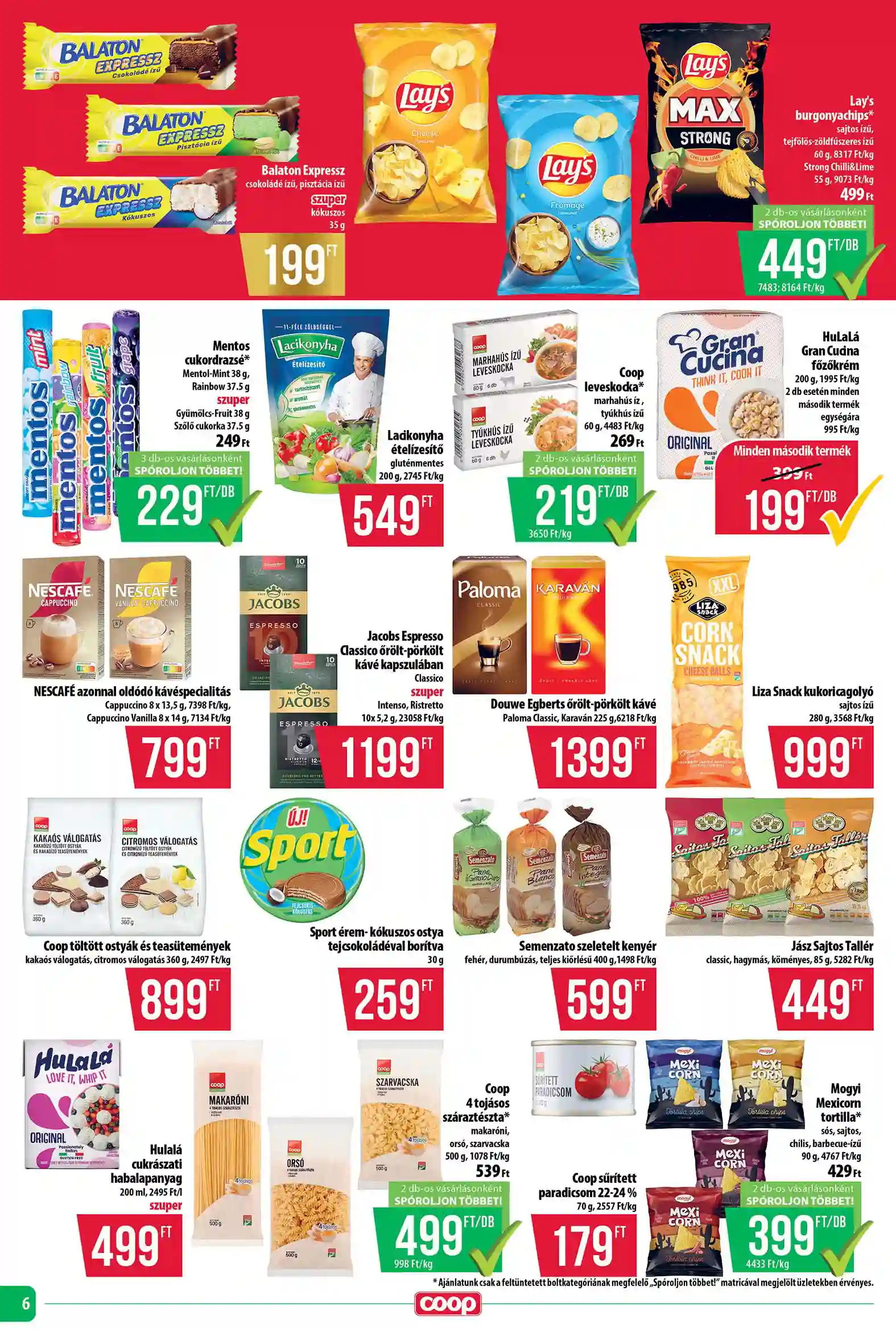 Coop regionális szórólap június 4. hét - Tisza - Abc-Szuper (6 oldal)