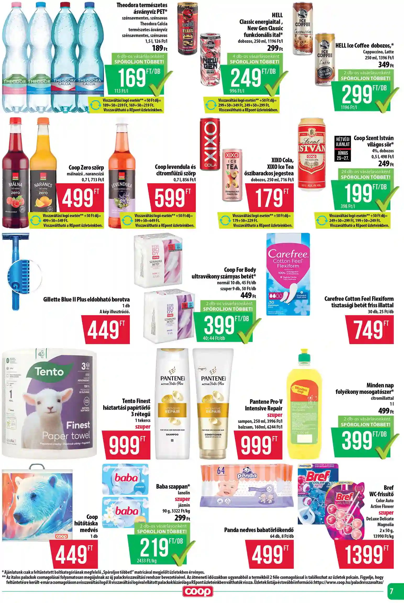 Coop regionális szórólap június 4. hét - Tisza - Abc-Szuper (7 oldal)