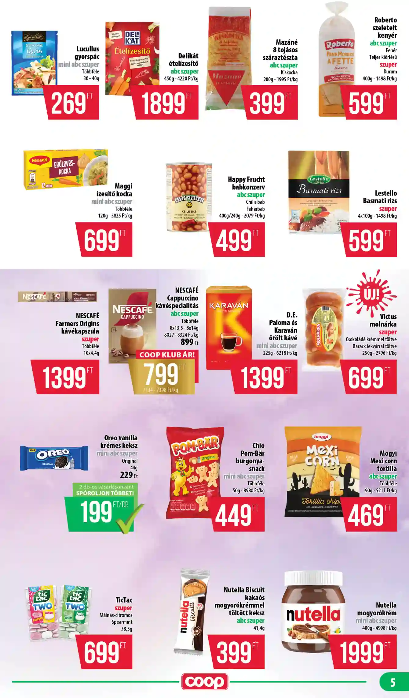 Coop regionális szórólap június 4. hét - Mecsek (5 oldal)