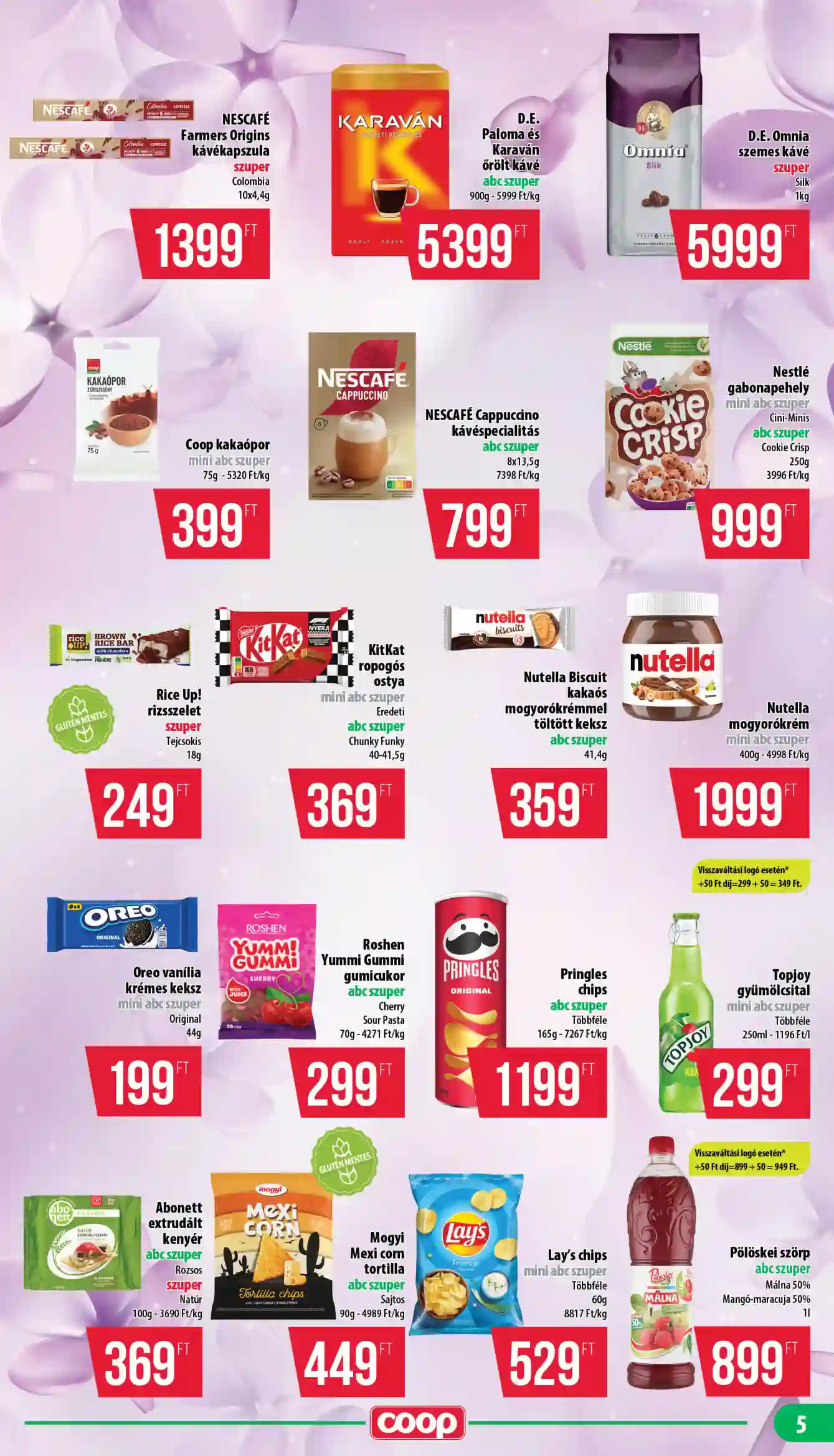 Coop regionális szórólap június 4. hét - Nyírzem/Szabolcs Coop (5 oldal)