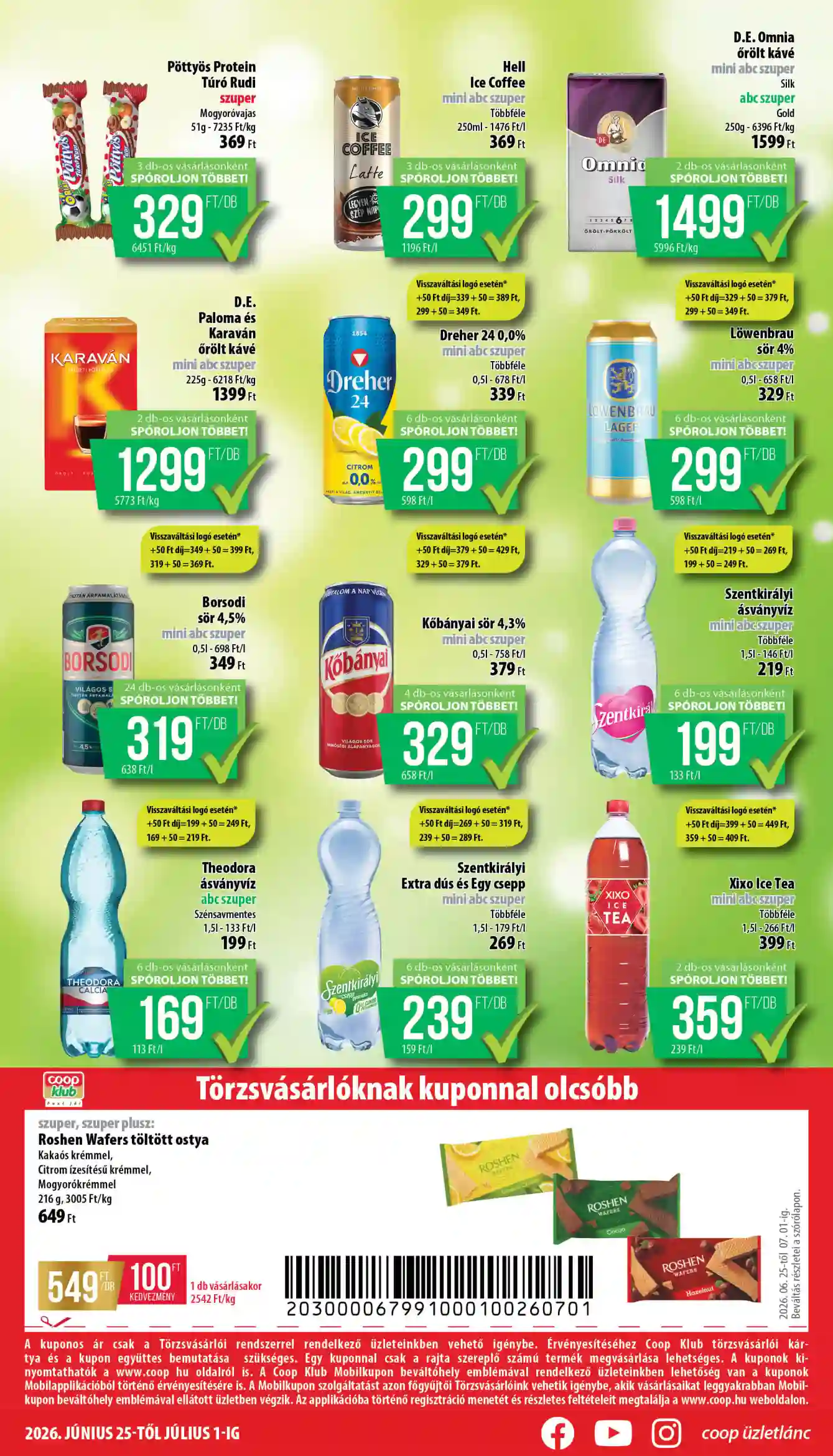Coop regionális szórólap június 4. hét - Nyírzem/Szabolcs Coop (8 oldal)