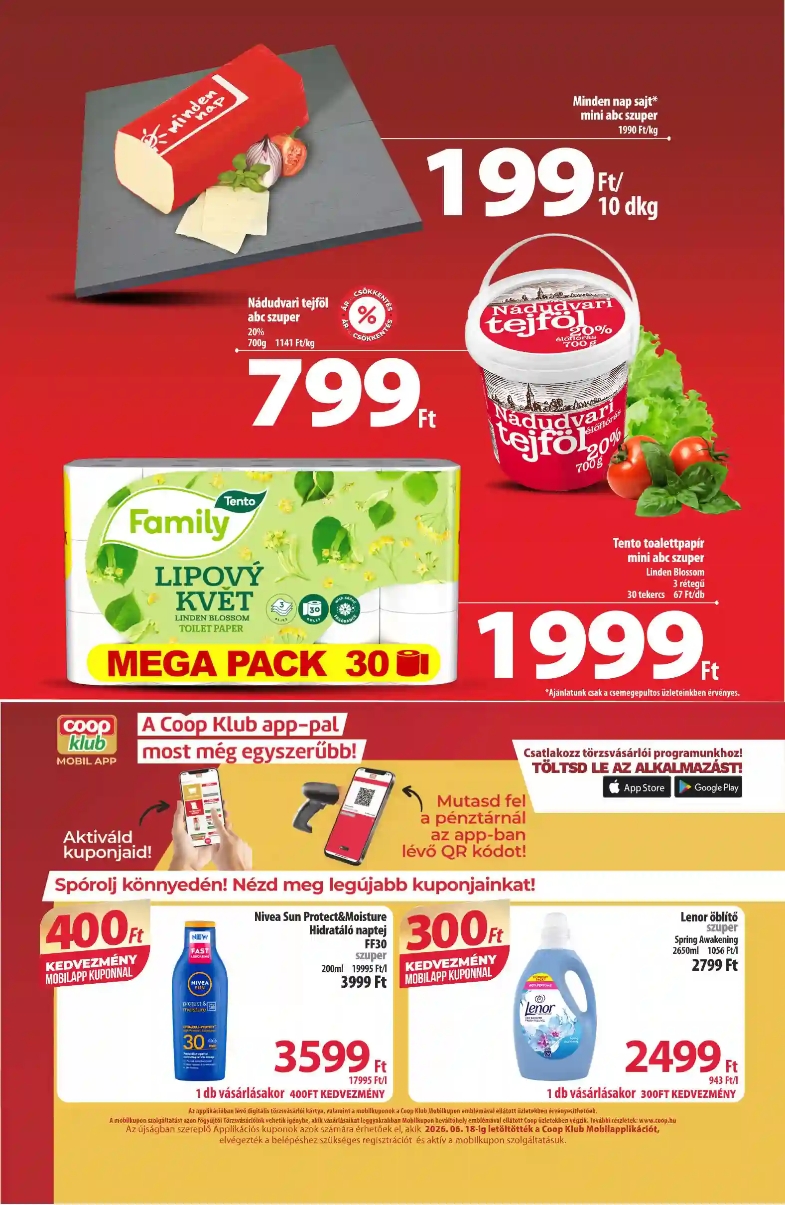 Coop regionális szórólap június 4. hét - Észak-Kelet (4 oldal)