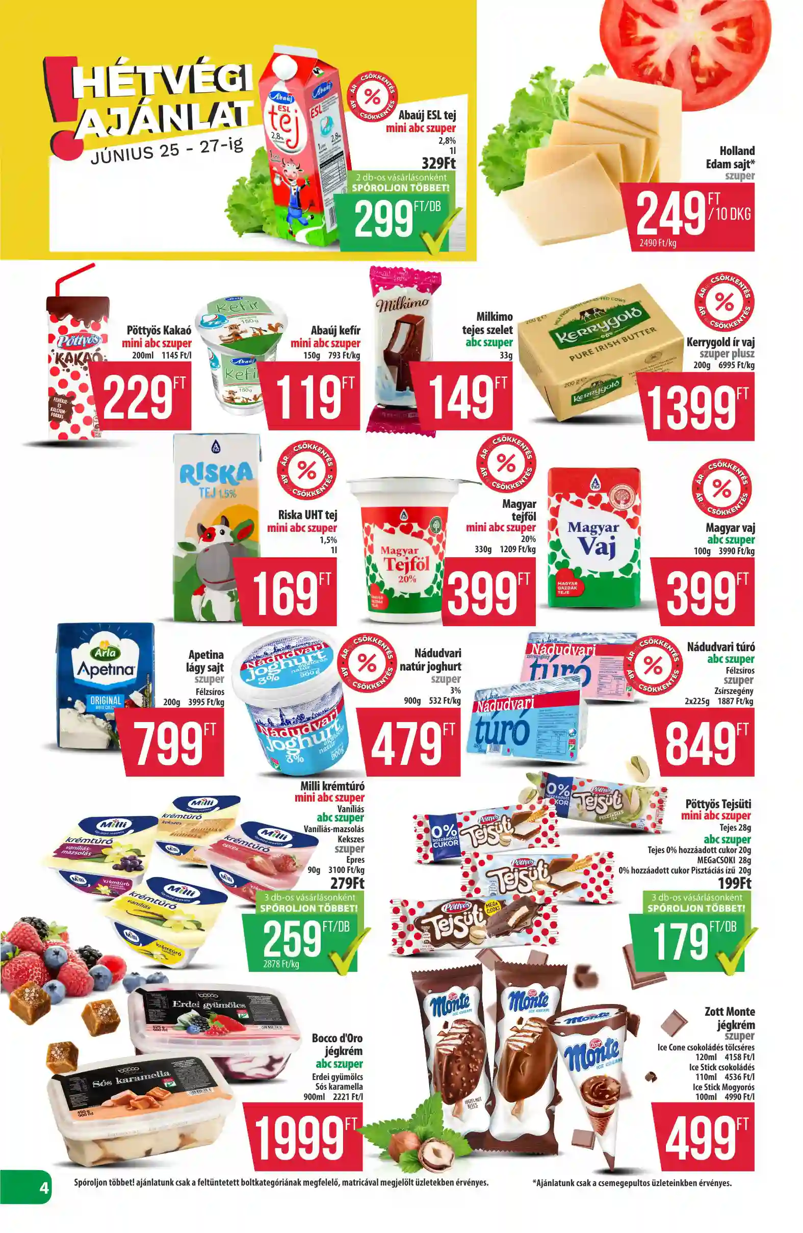 Coop regionális szórólap június 4. hét - Észak-Kelet (6 oldal)