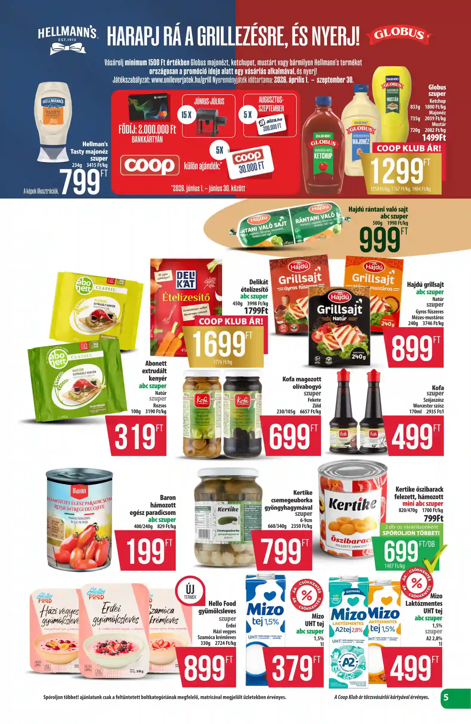 Coop regionális szórólap június 4. hét - Észak-Kelet (7 oldal)