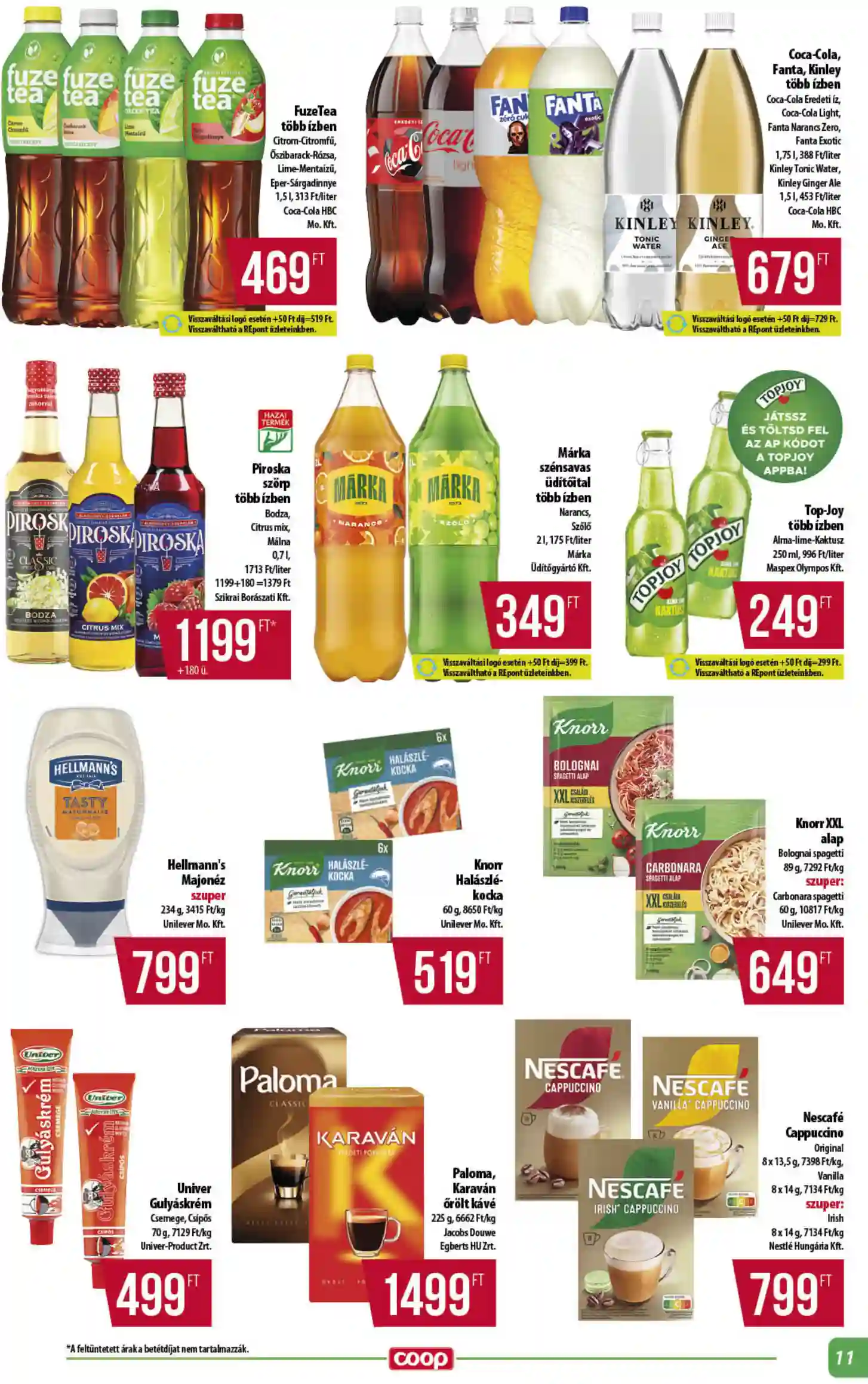 Coop regionális szórólap június 4. hét - Alföld (3 oldal)