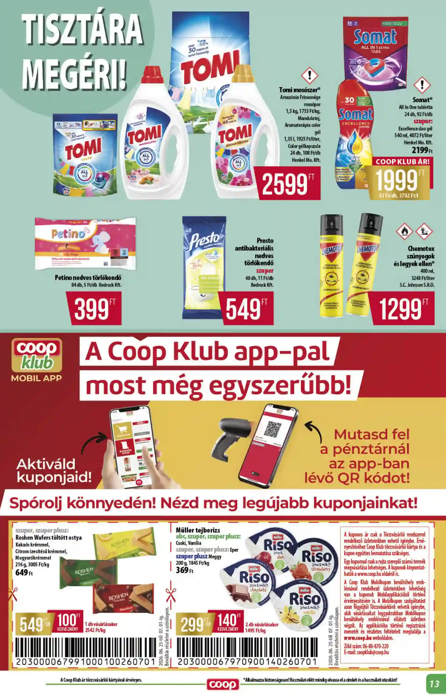 Coop regionális szórólap június 4. hét - Alföld (5 oldal)