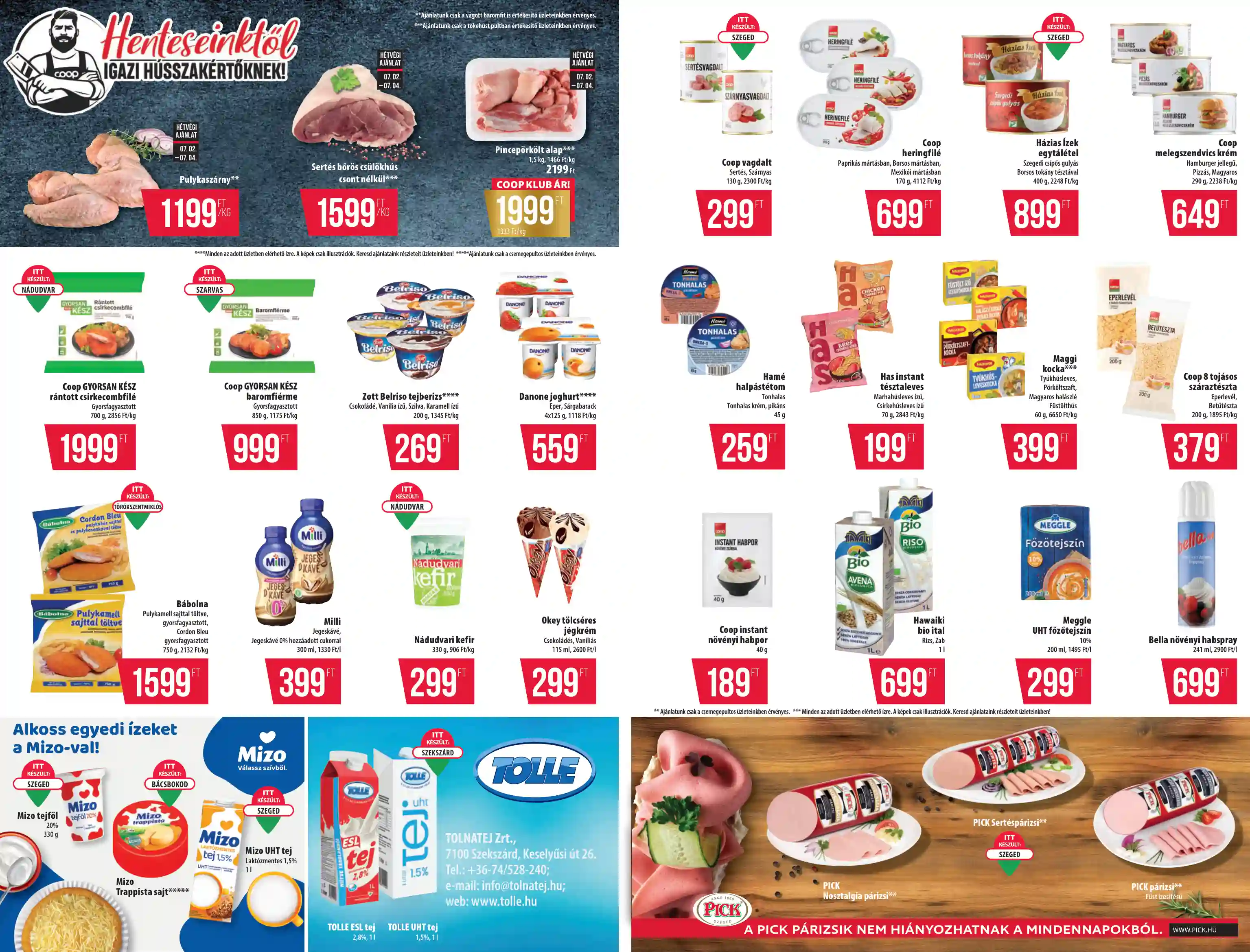 Coop regionális szórólap július 1. hét - Alföld - Szuper Plusz (3 oldal)