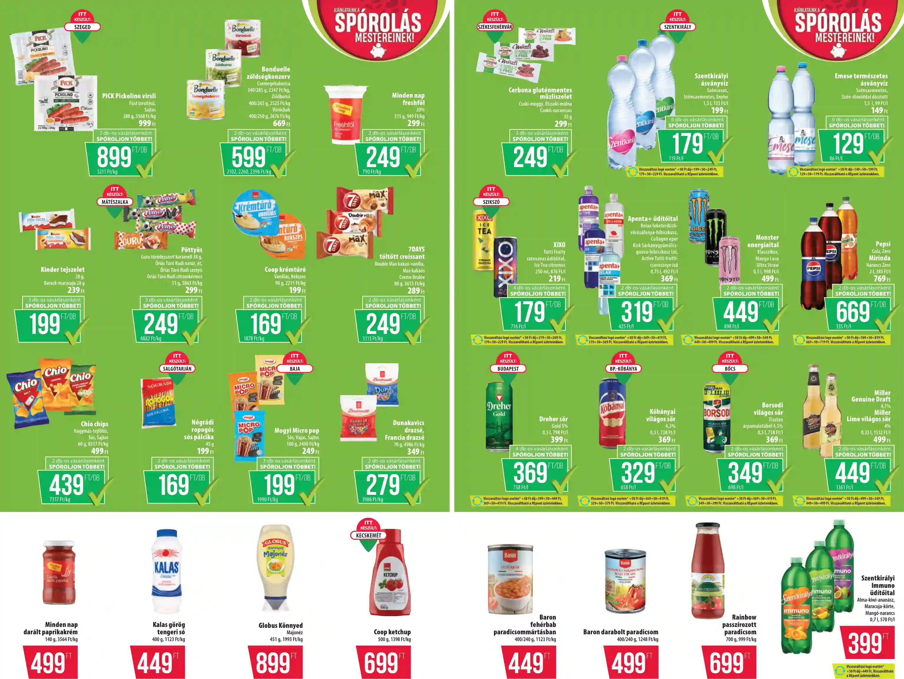 Coop regionális szórólap július 1. hét - Alföld - Szuper Plusz (4 oldal)