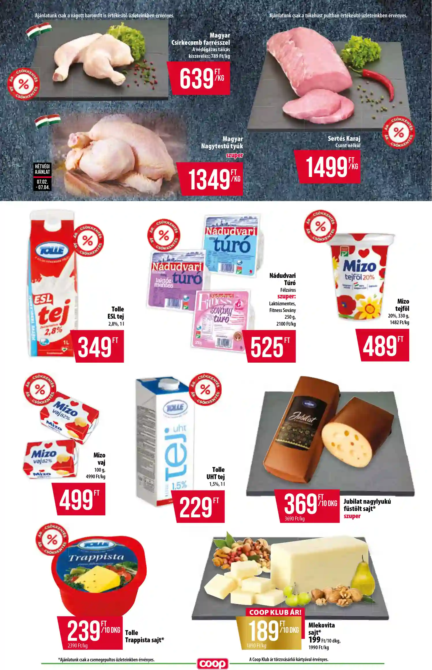 Coop regionális szórólap július 1. hét - Alföld - Abc-Szuper (3 oldal)